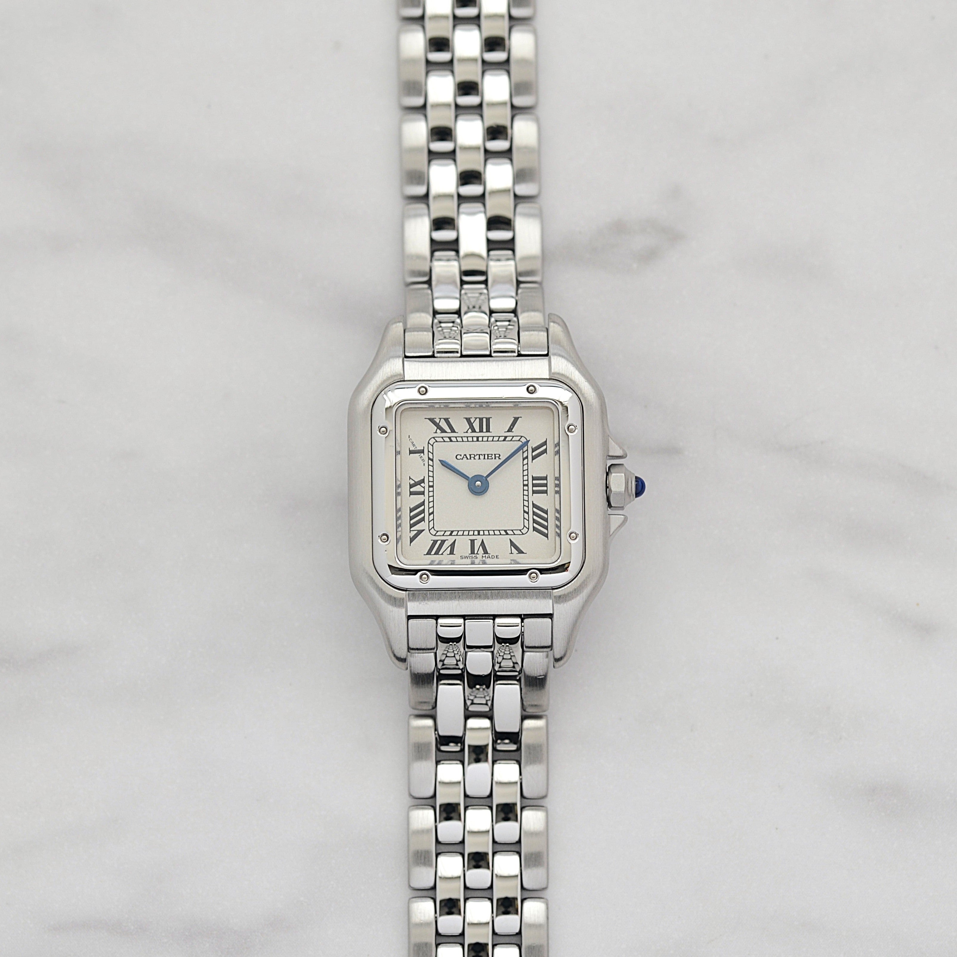 【Cartier】カルティエ パンテール SM ステンレス カルティエコンプリートサービス済み