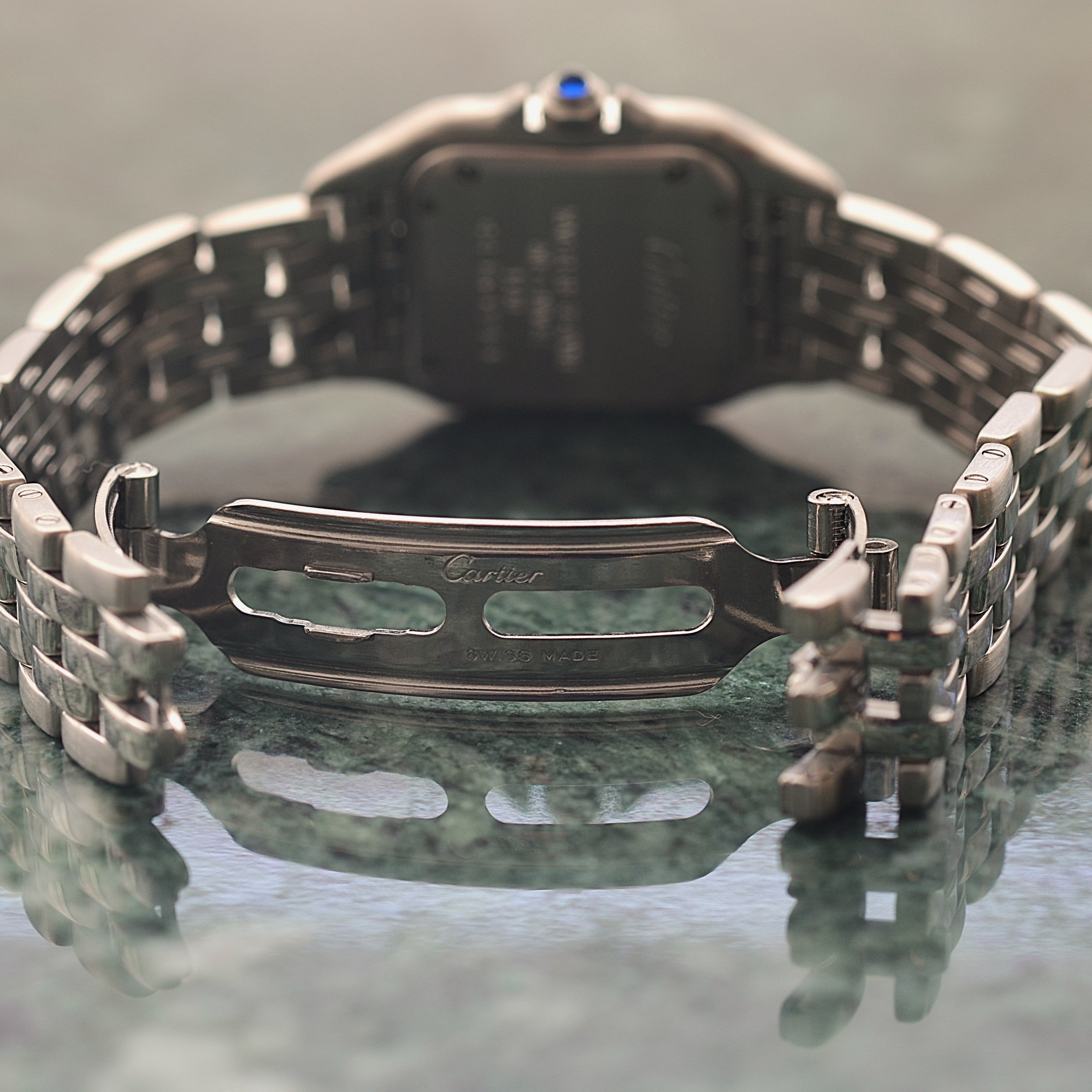 【Cartier】カルティエ パンテール SM ステンレス カルティエコンプリートサービス済み