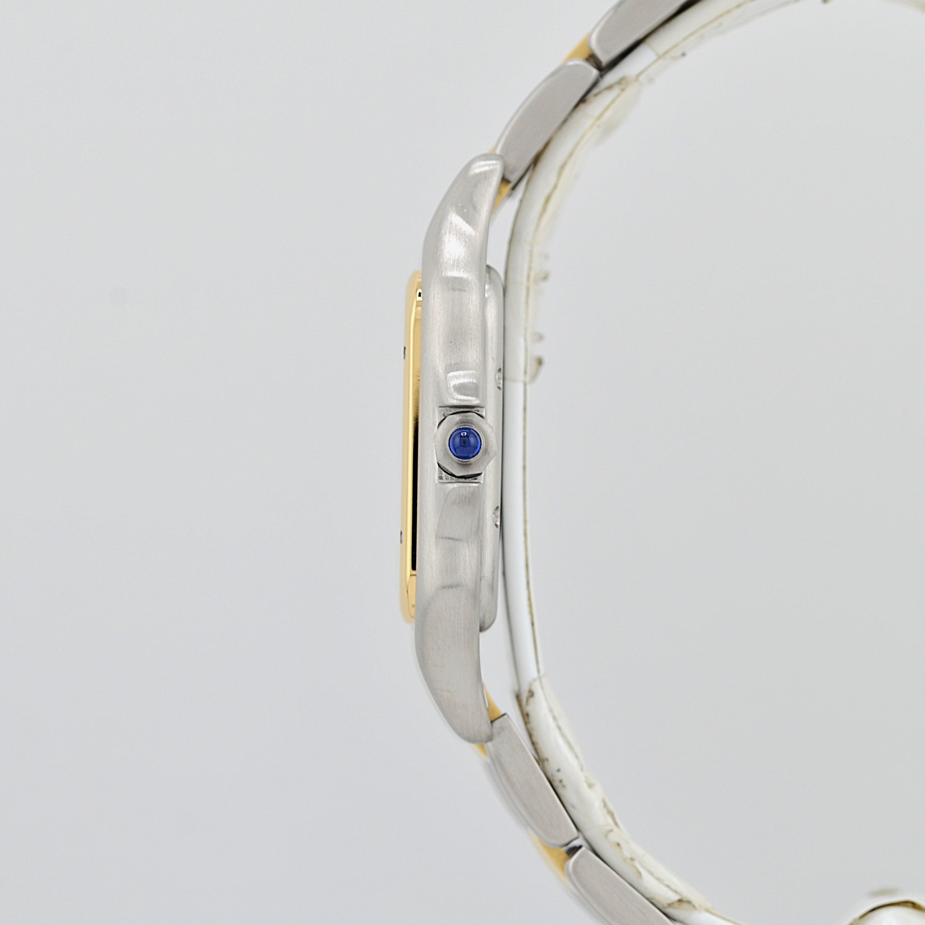 【Cartier】カルティエ パンテールMM 2ロウ 18KYG×SS 付属品完備 カルティエコンプリートサービス済み