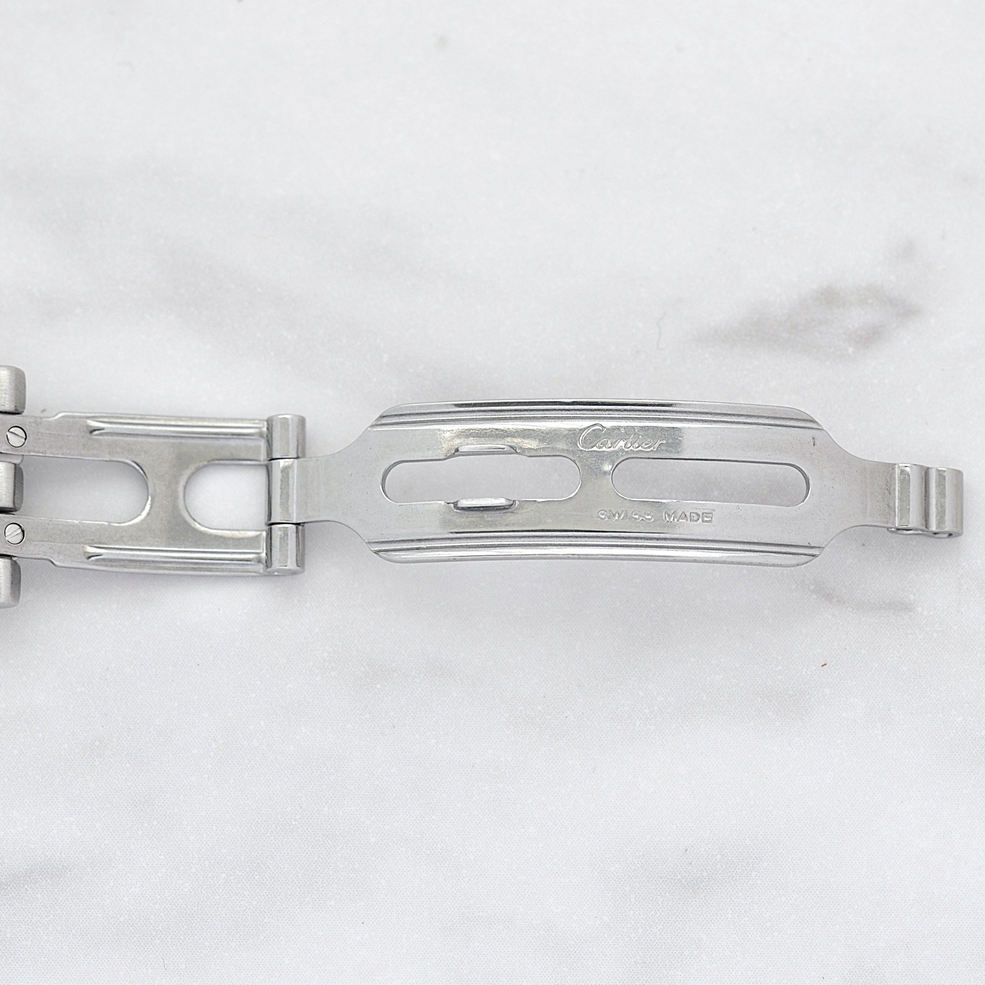 【Cartier】カルティエ パンテールMM 2ロウ 18KYG×SS 付属品完備 カルティエコンプリートサービス済み