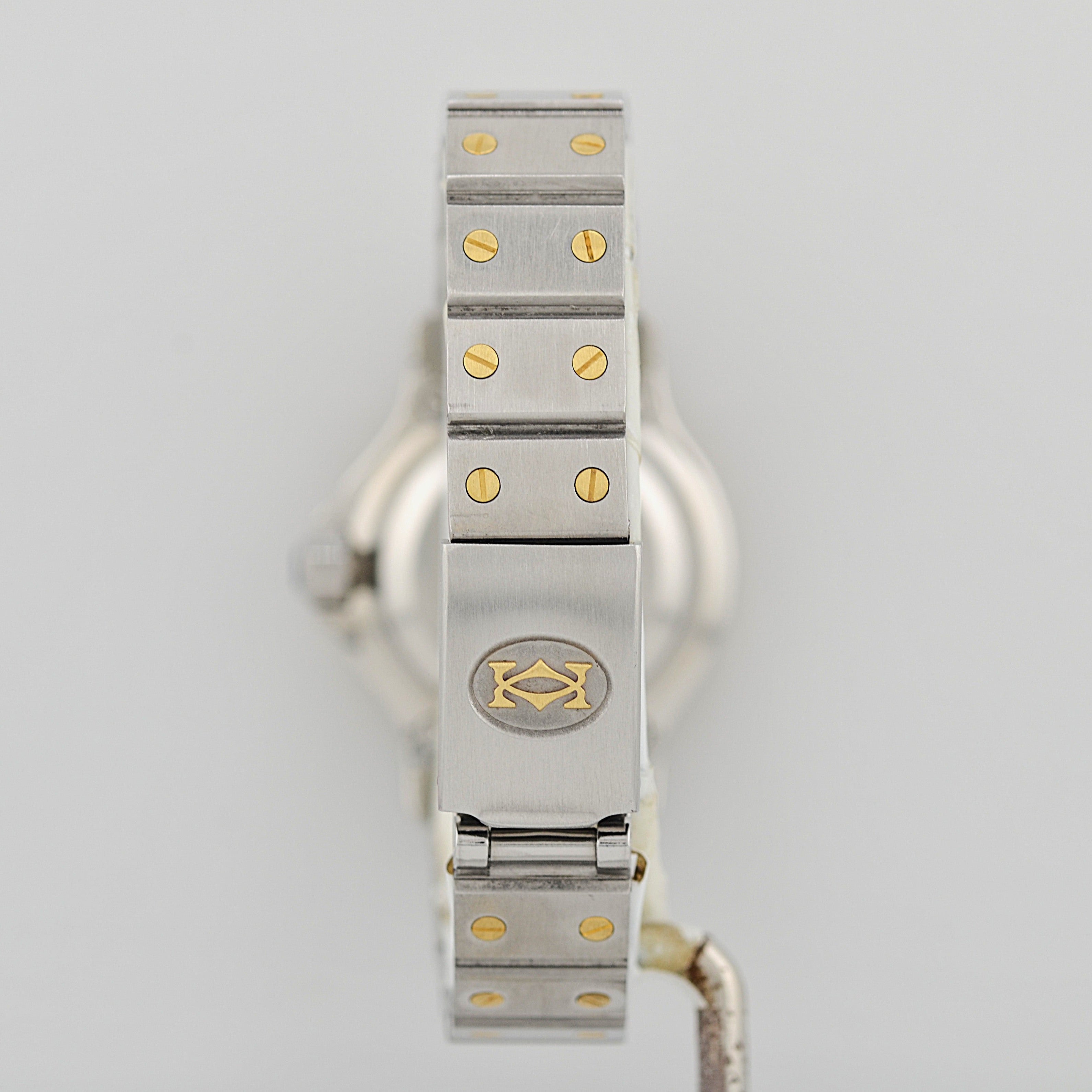 【Cartier】カルティエ サントスオクタゴンSM 18KYG×SS