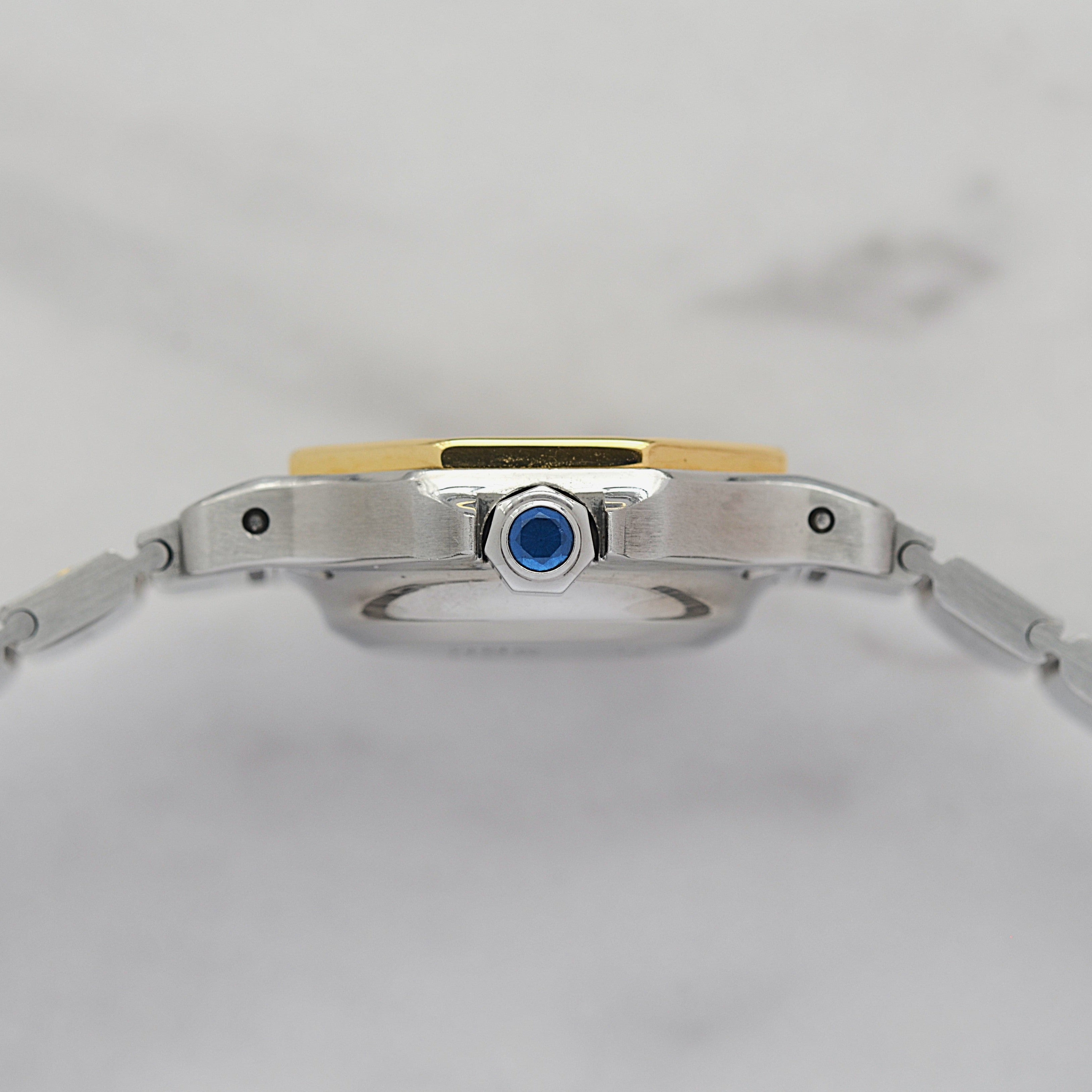 【Cartier】カルティエ サントスオクタゴンSM 18KYG×SS