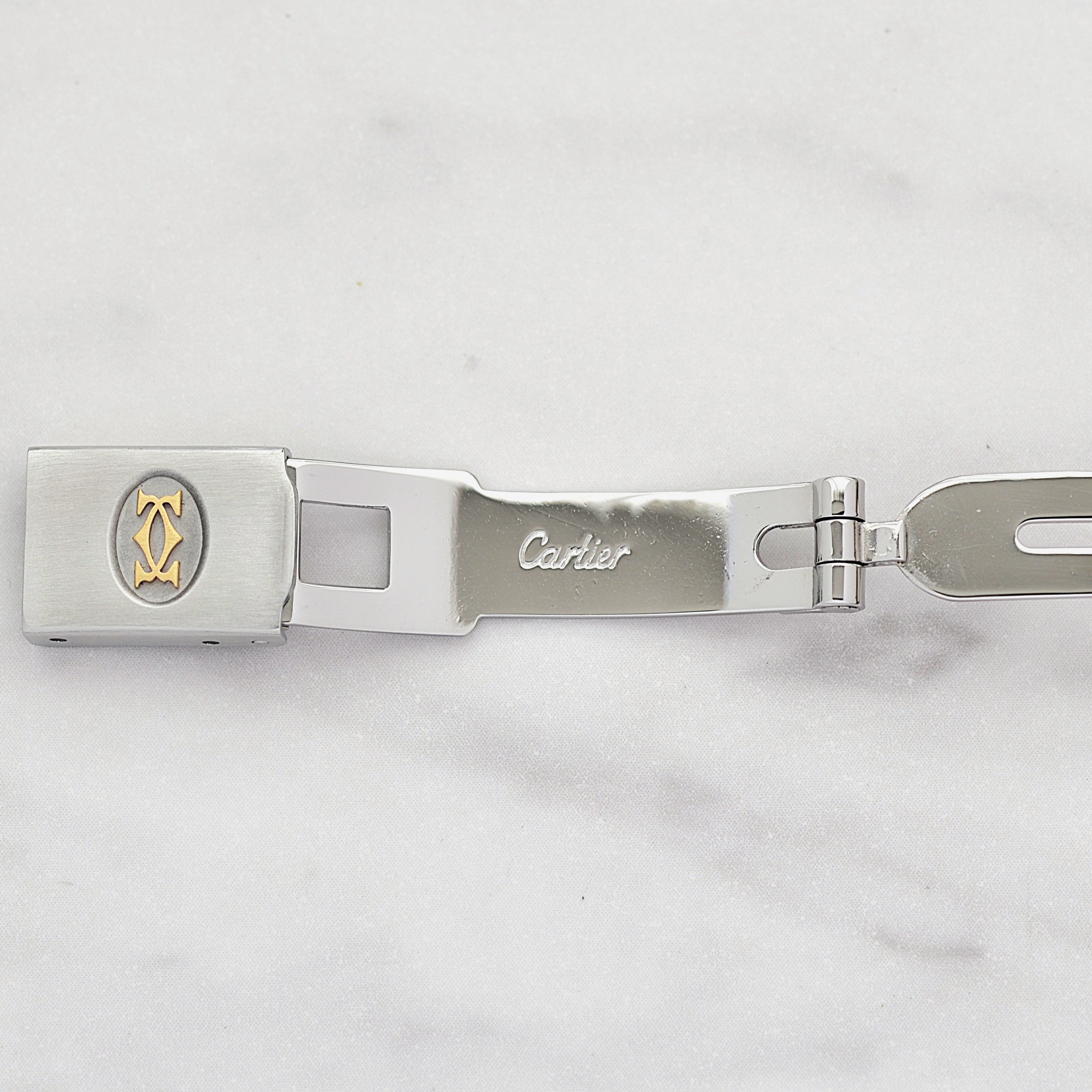 【Cartier】カルティエ サントスオクタゴンSM 18KYG×SS