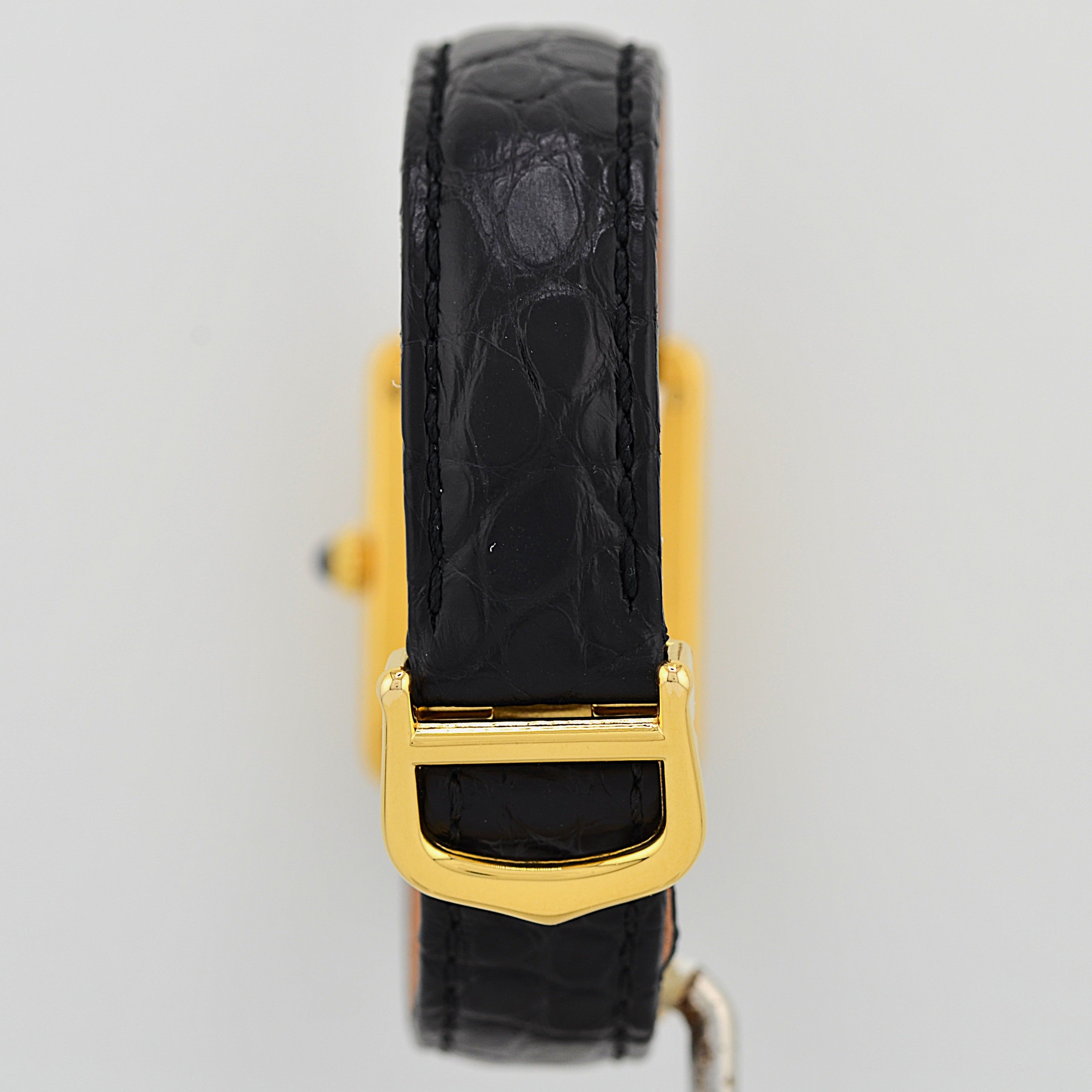 【Cartier】カルティエ マストタンク SM オパラン 純正Dバックル付き
