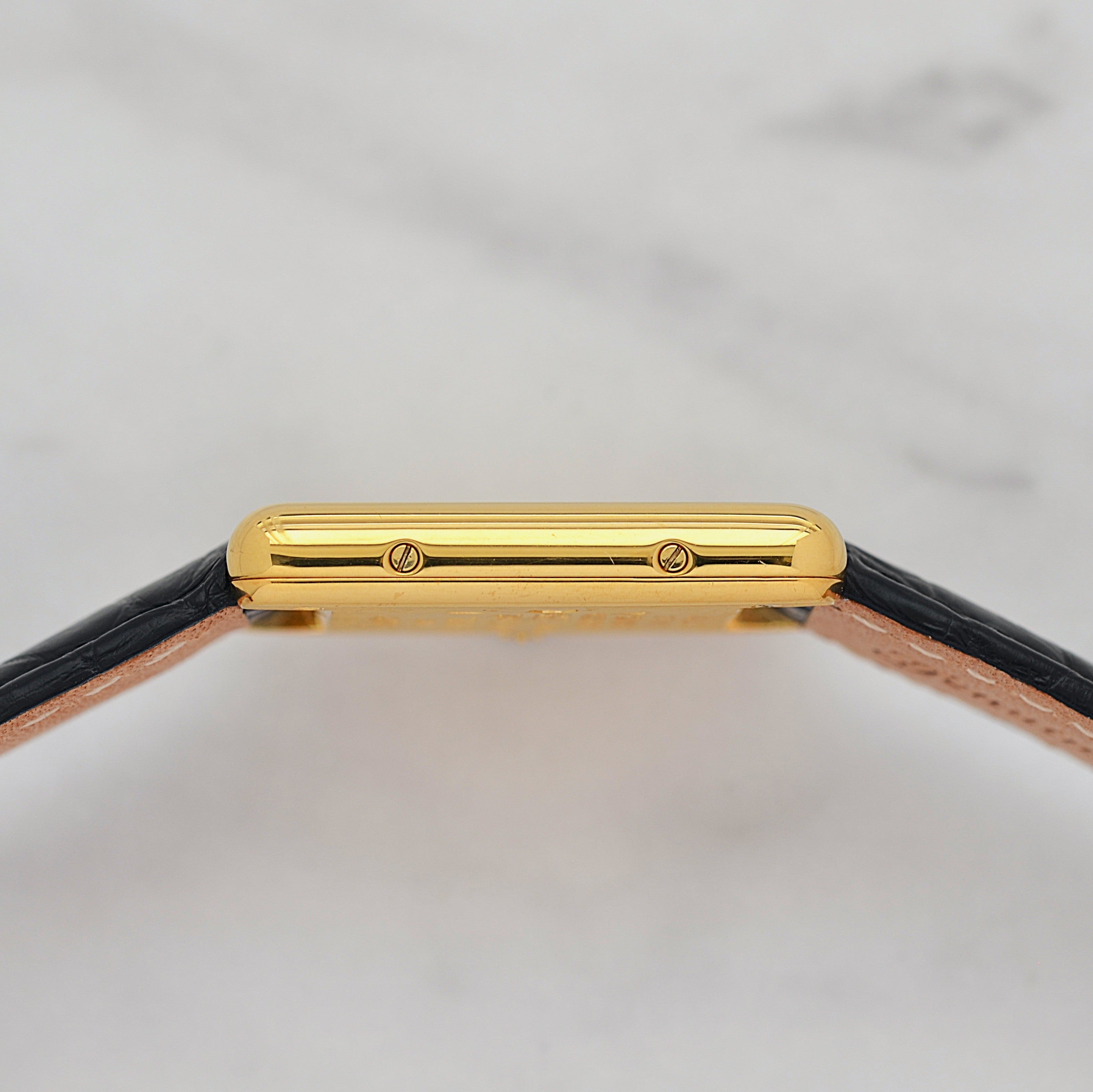 【Cartier】カルティエ マストタンク SM オパラン 純正Dバックル付き