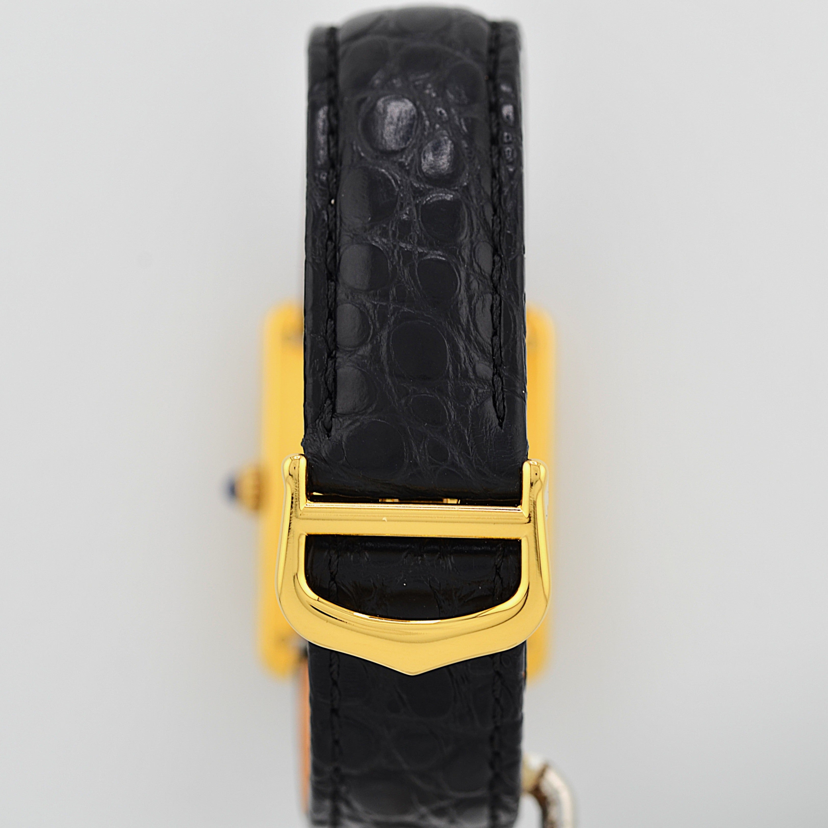 【Cartier】カルティエ マストタンク LM 飛びローマ 付属品完備 カルティエコンプリートサービス済み