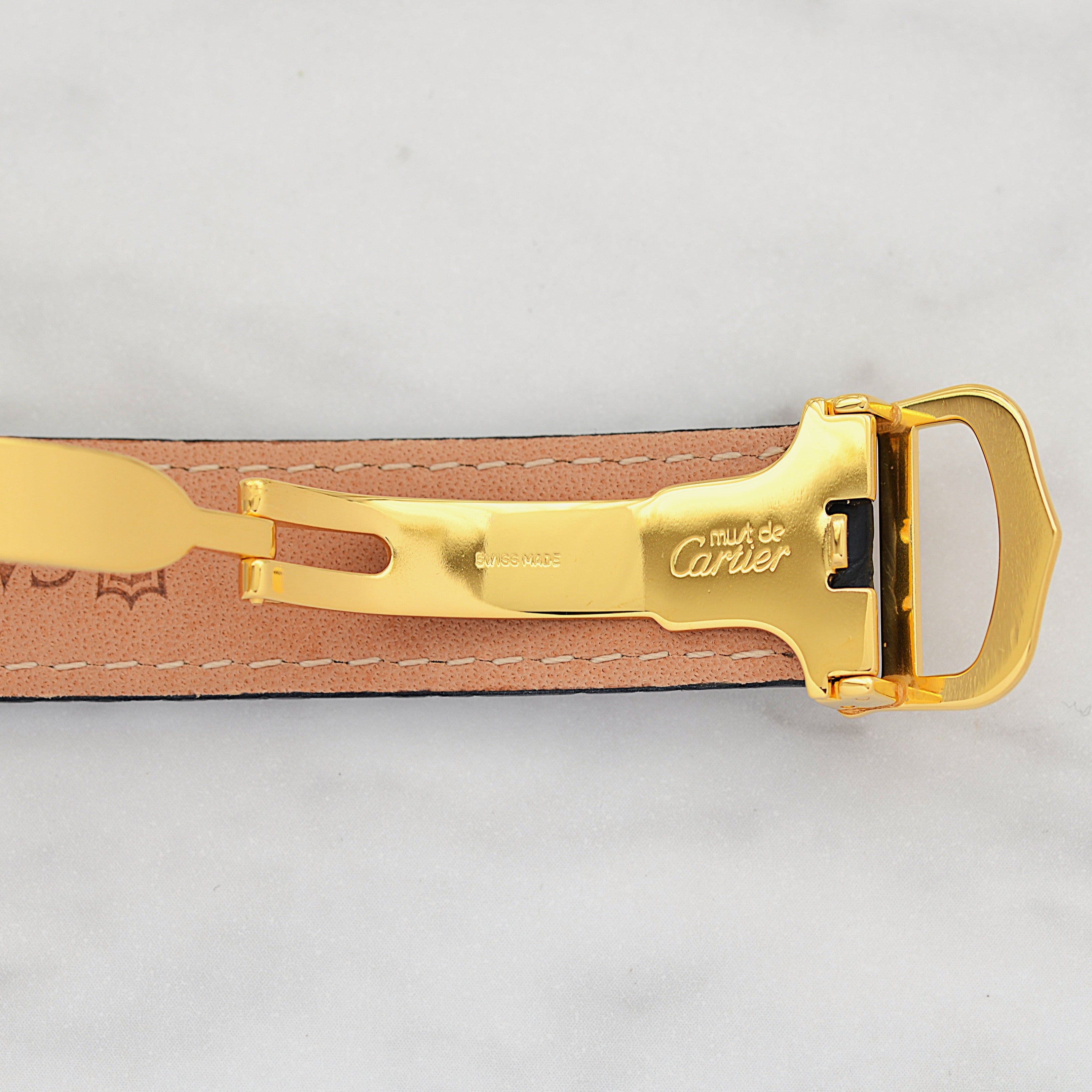 【Cartier】カルティエ マストタンク LM 飛びローマ 付属品完備 カルティエコンプリートサービス済み