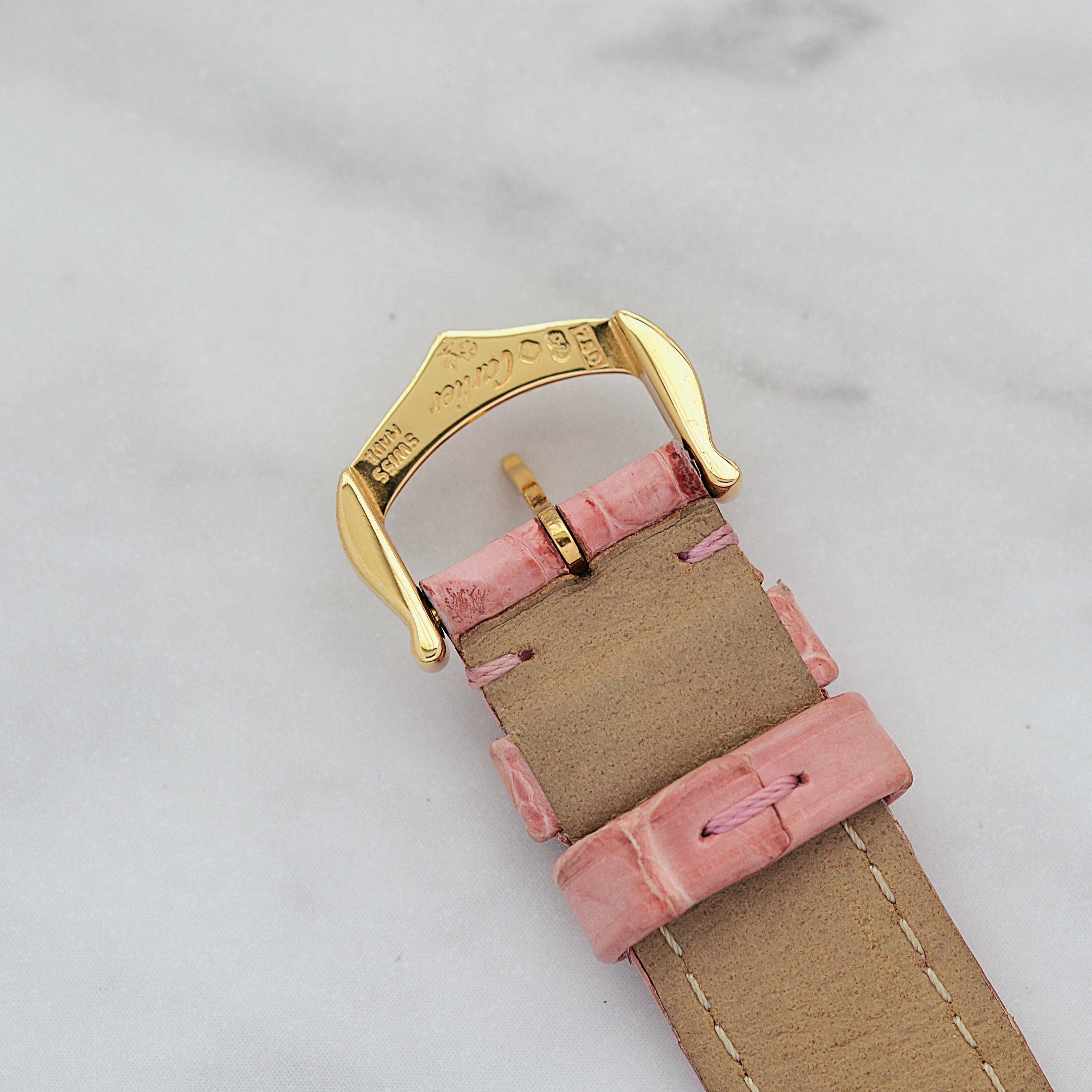 【Cartier】カルティエ タンクルイカルティエ SM 18KYG 付属品完備 カルティエコンプリートサービス済み