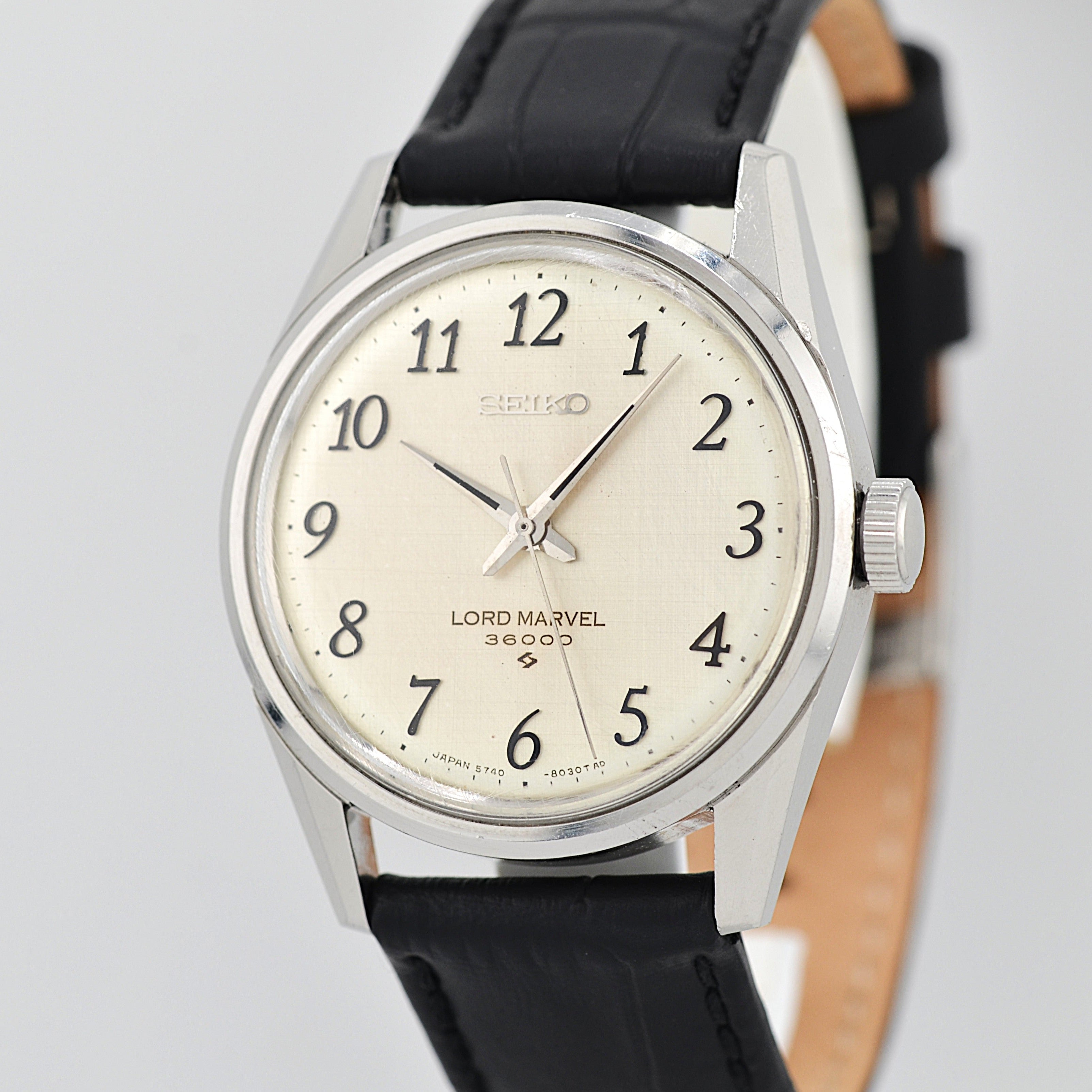 【SEIKO】Seiko Lord Marvel 36000 SS Arabic November 1972 Manufacture