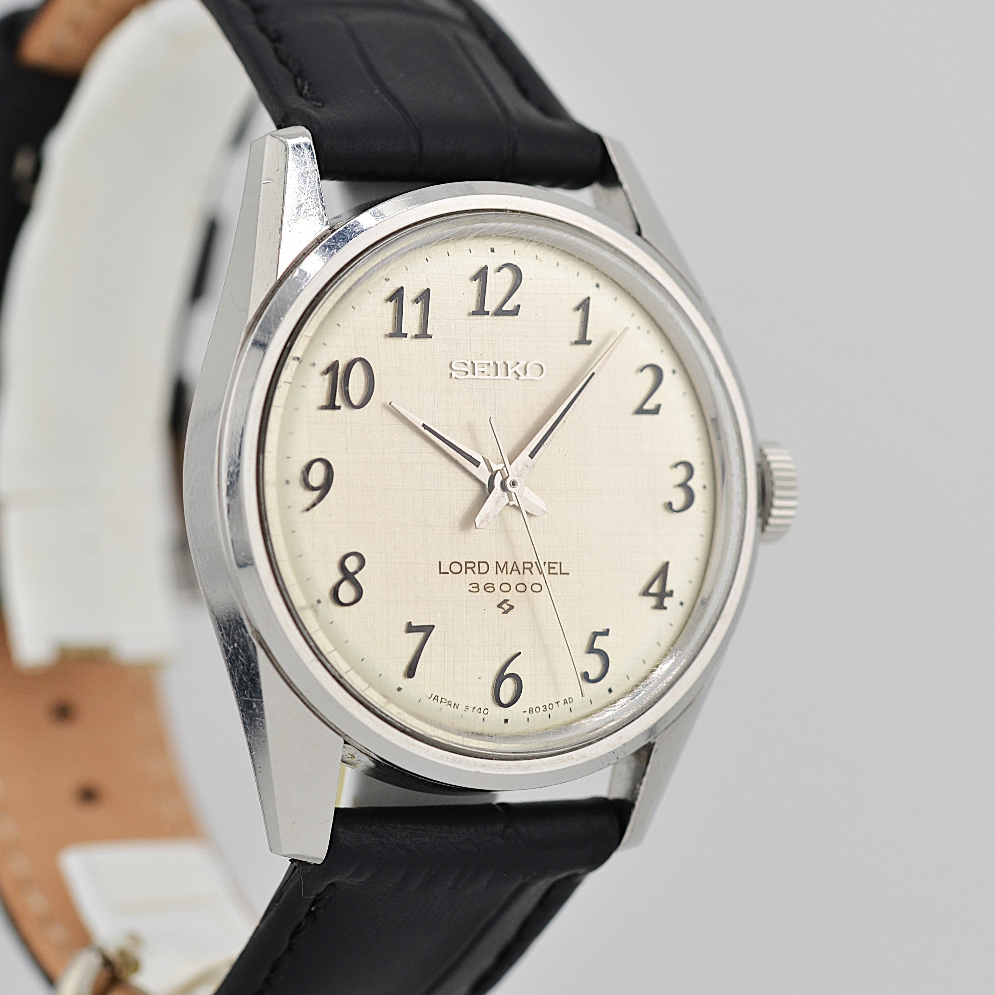 【SEIKO】Seiko Lord Marvel 36000 SS Arabic November 1972 Manufacture