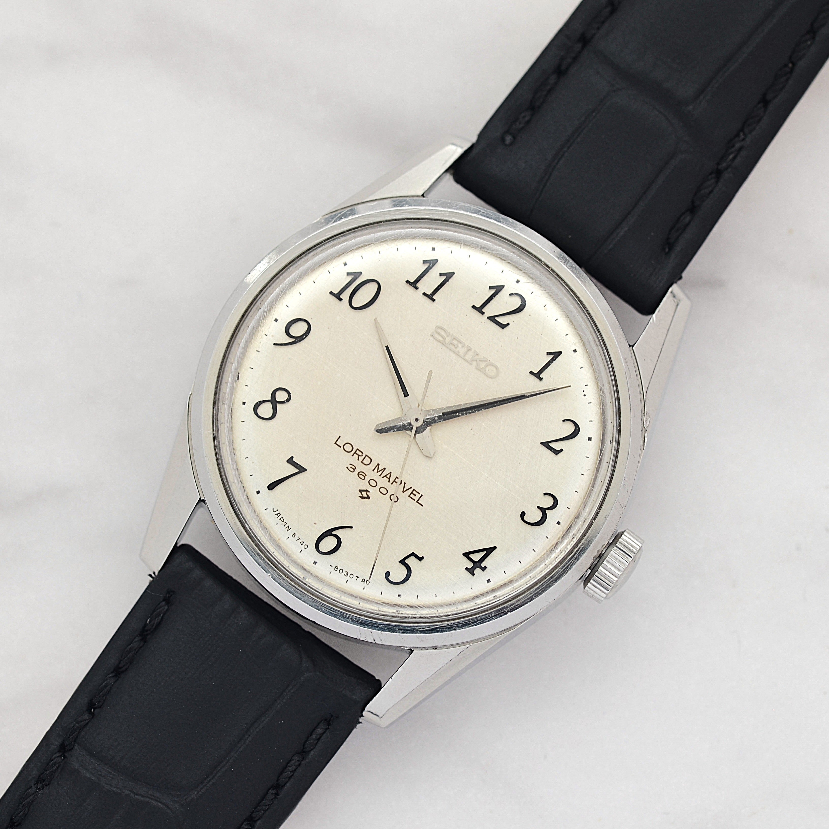 【SEIKO】Seiko Lord Marvel 36000 SS Arabic November 1972 Manufacture