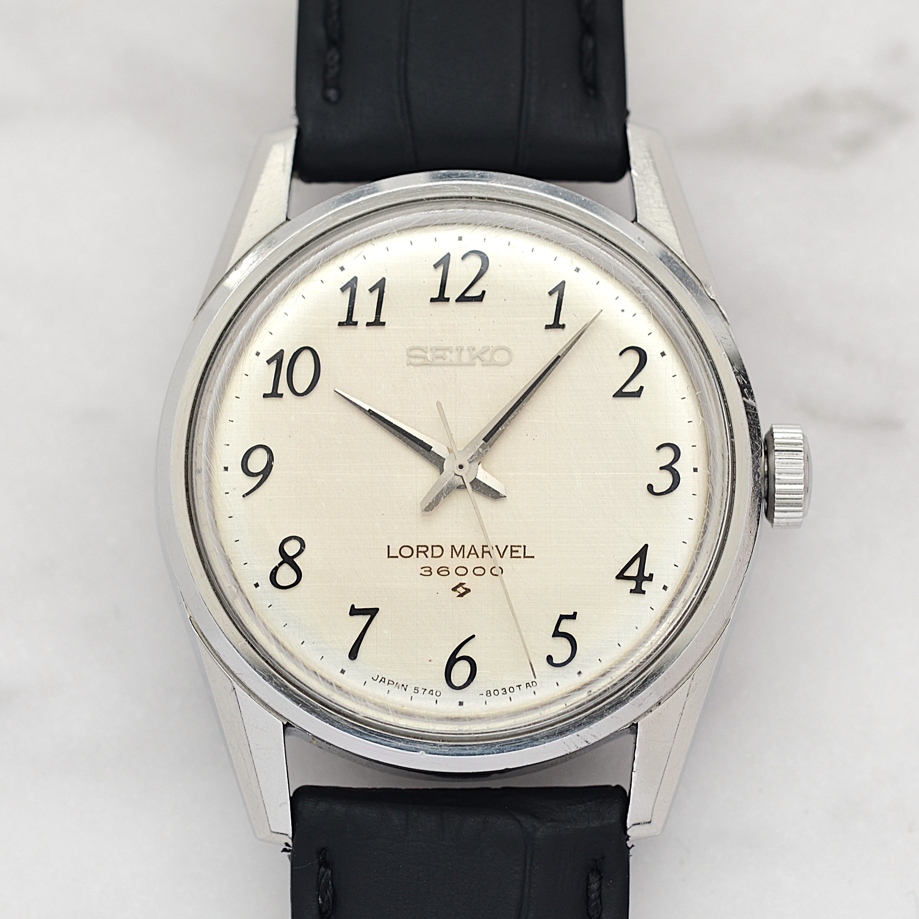 【SEIKO】Seiko Lord Marvel 36000 SS Arabic November 1972 Manufacture
