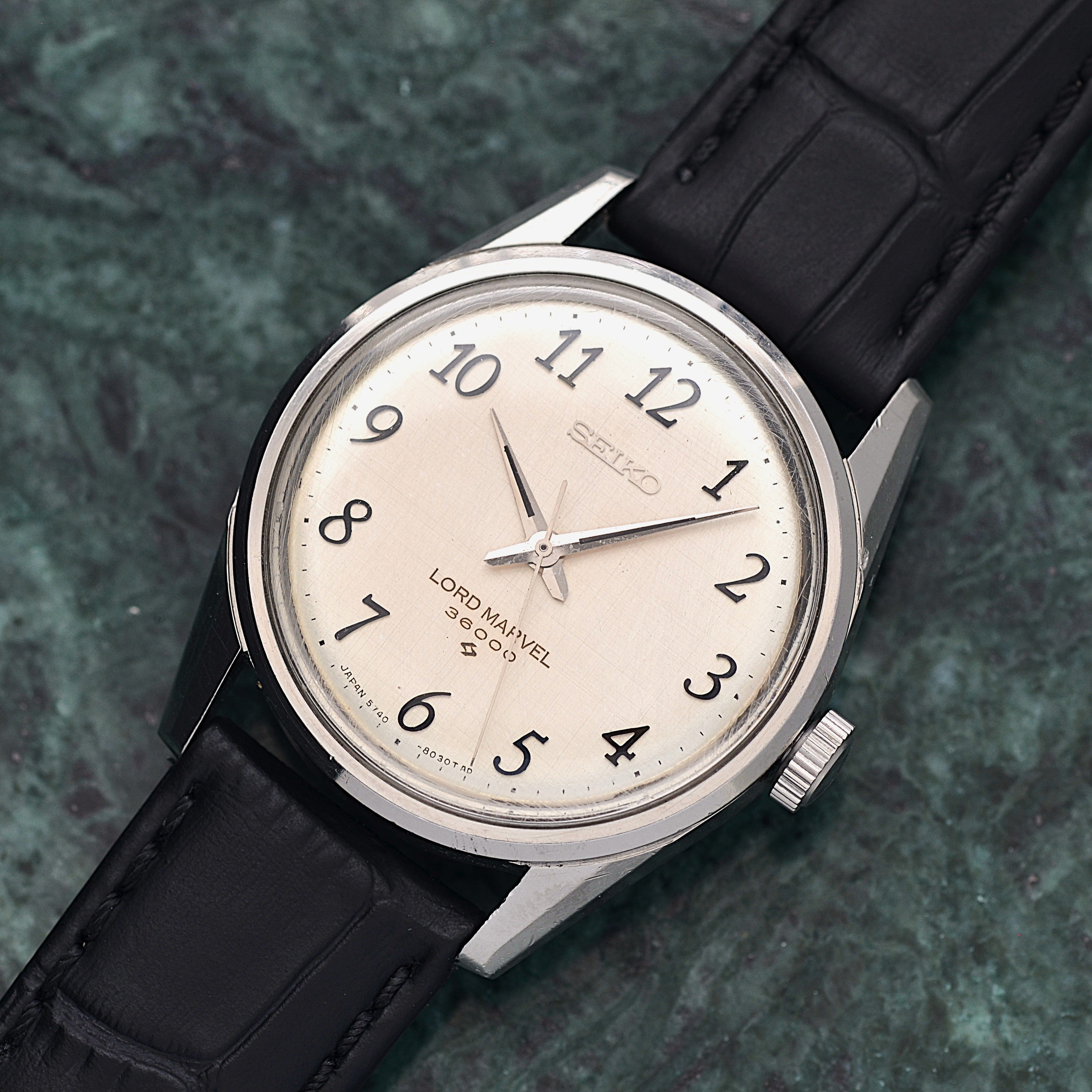 【SEIKO】Seiko Lord Marvel 36000 SS Arabic November 1972 Manufacture