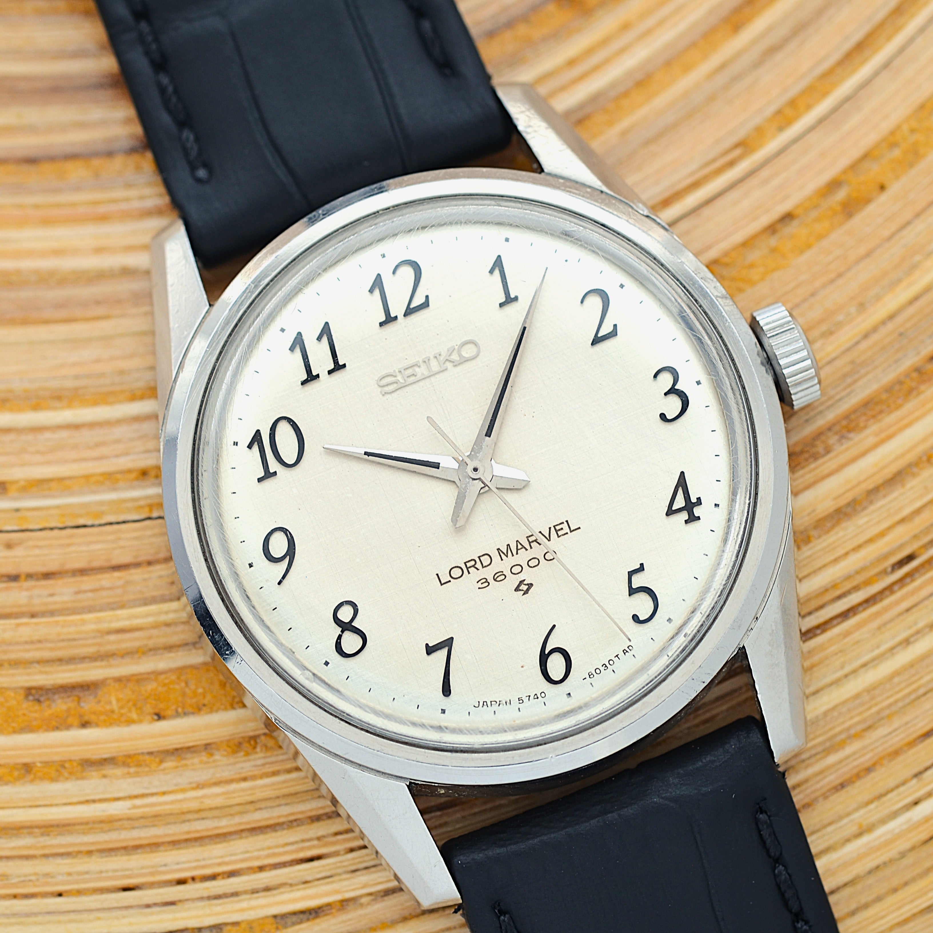 【SEIKO】Seiko Lord Marvel 36000 SS Arabic November 1972 Manufacture