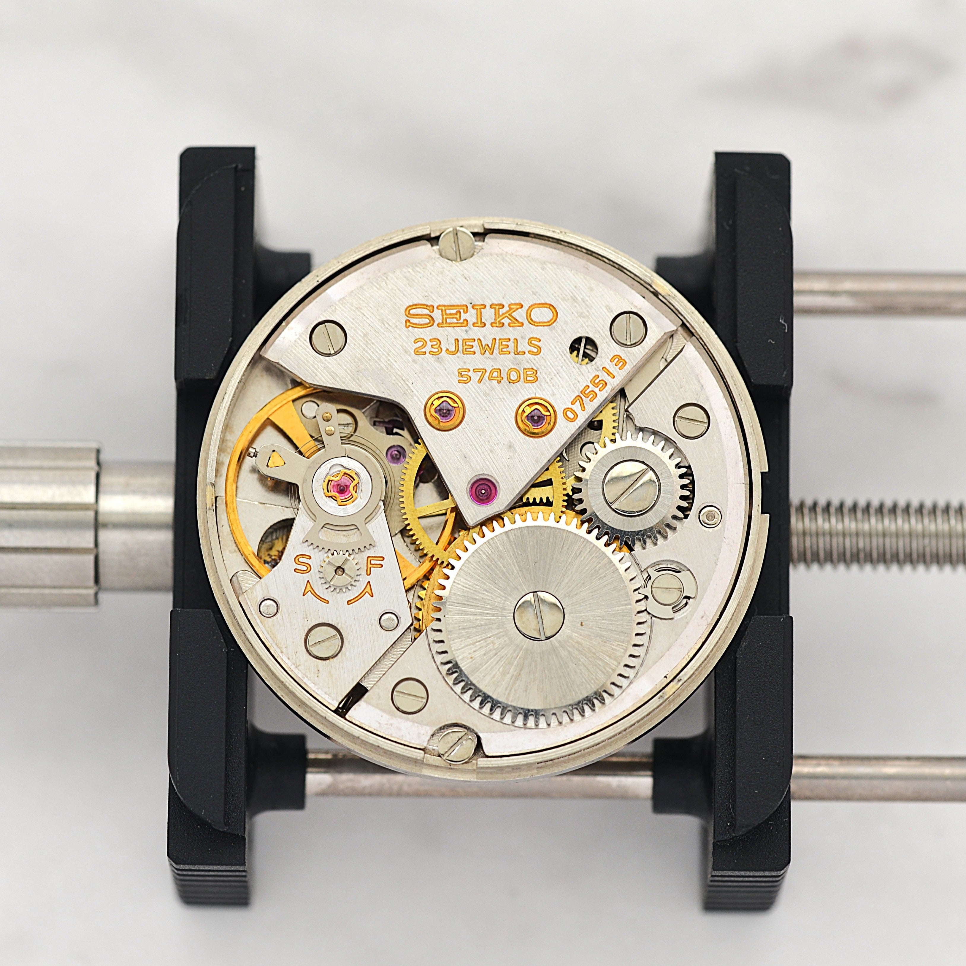 【SEIKO】セイコー ロードマーベル SS アラビア 5740-8000 純正尾錠付き 1967年2月製造