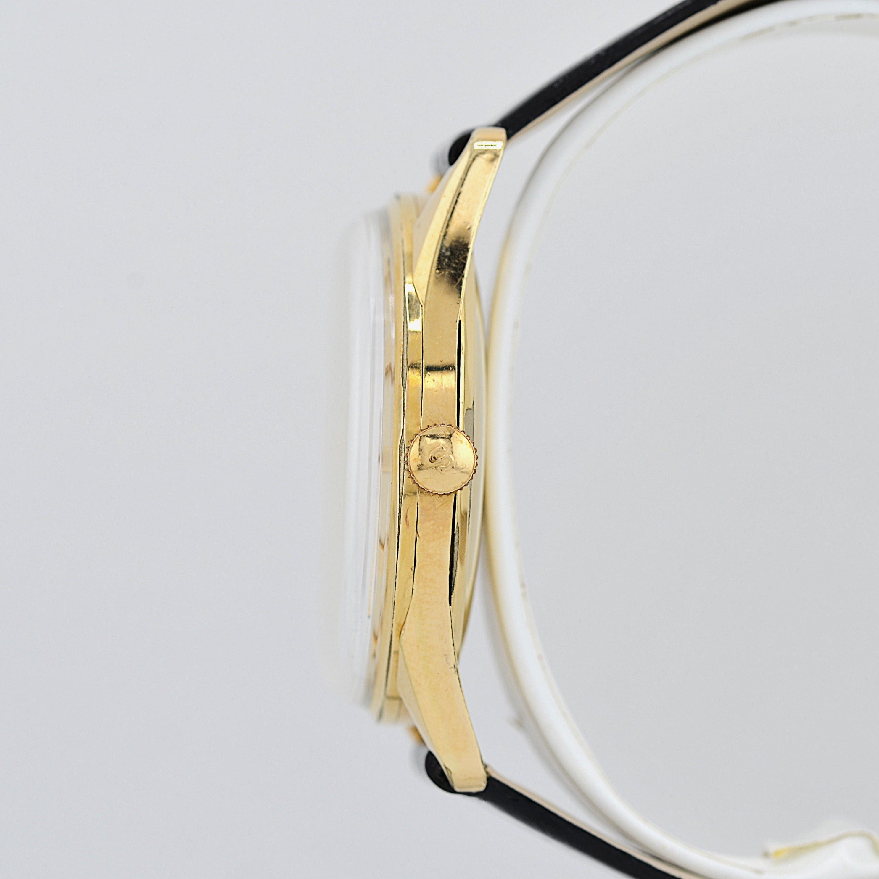 【SEIKO】Seiko Crown Special 14K YGF Fat Index with Original Buckle, Manufactured September 1962