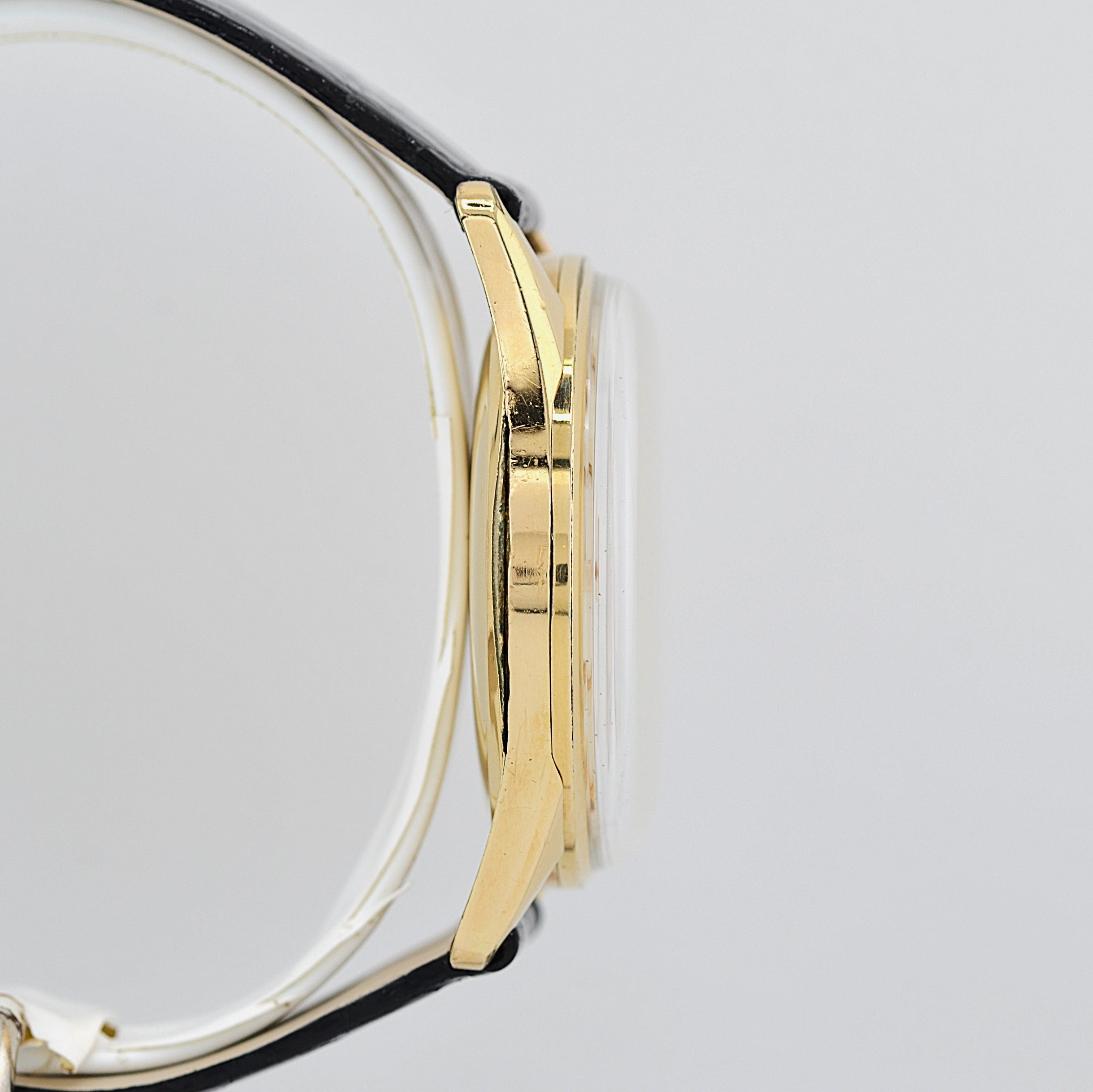 【SEIKO】Seiko Crown Special 14K YGF Fat Index with Original Buckle, Manufactured September 1962