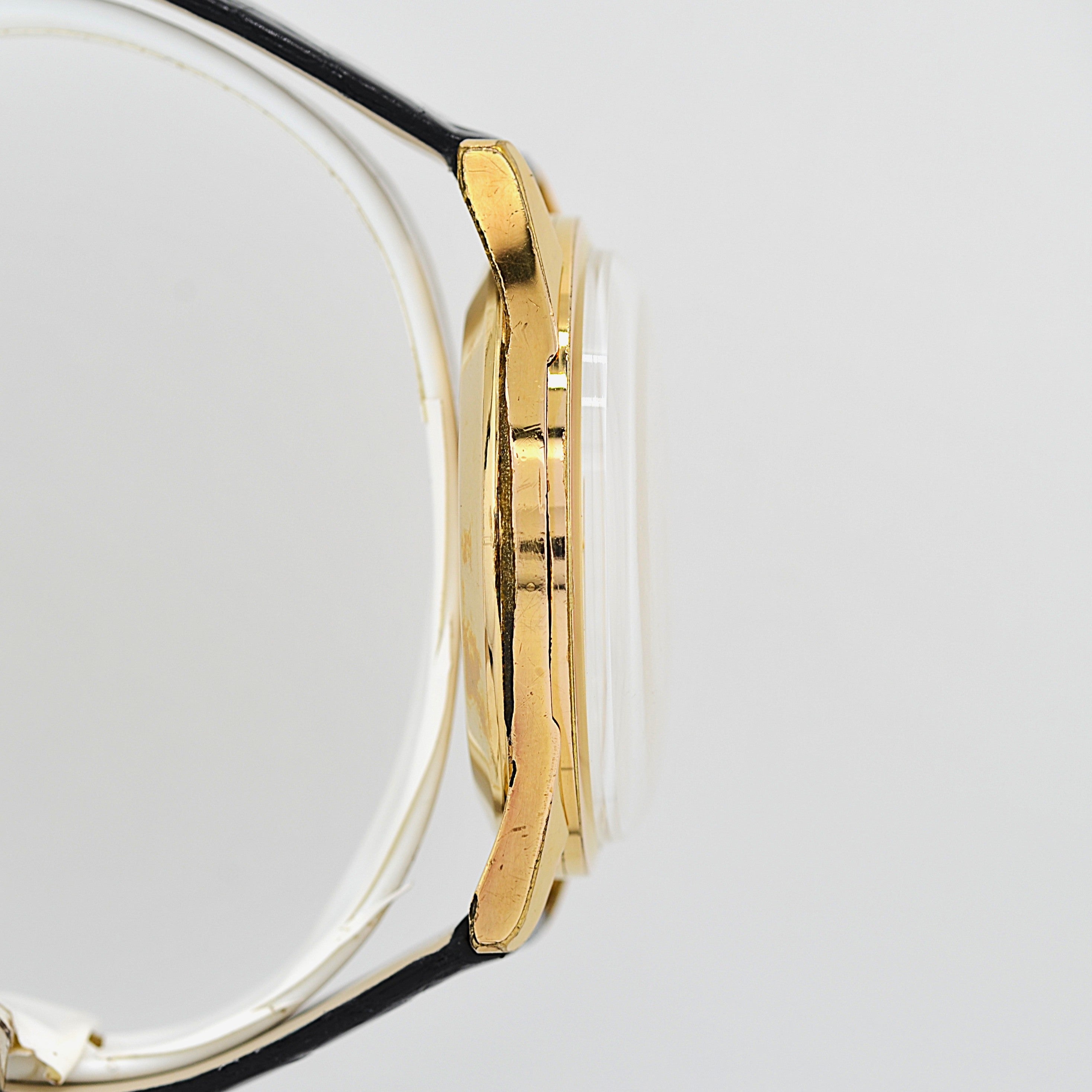 【SEIKO】Seiko Crown GP All-Numeral Raised Arabic, with Original Buckle, Manufactured May 1963