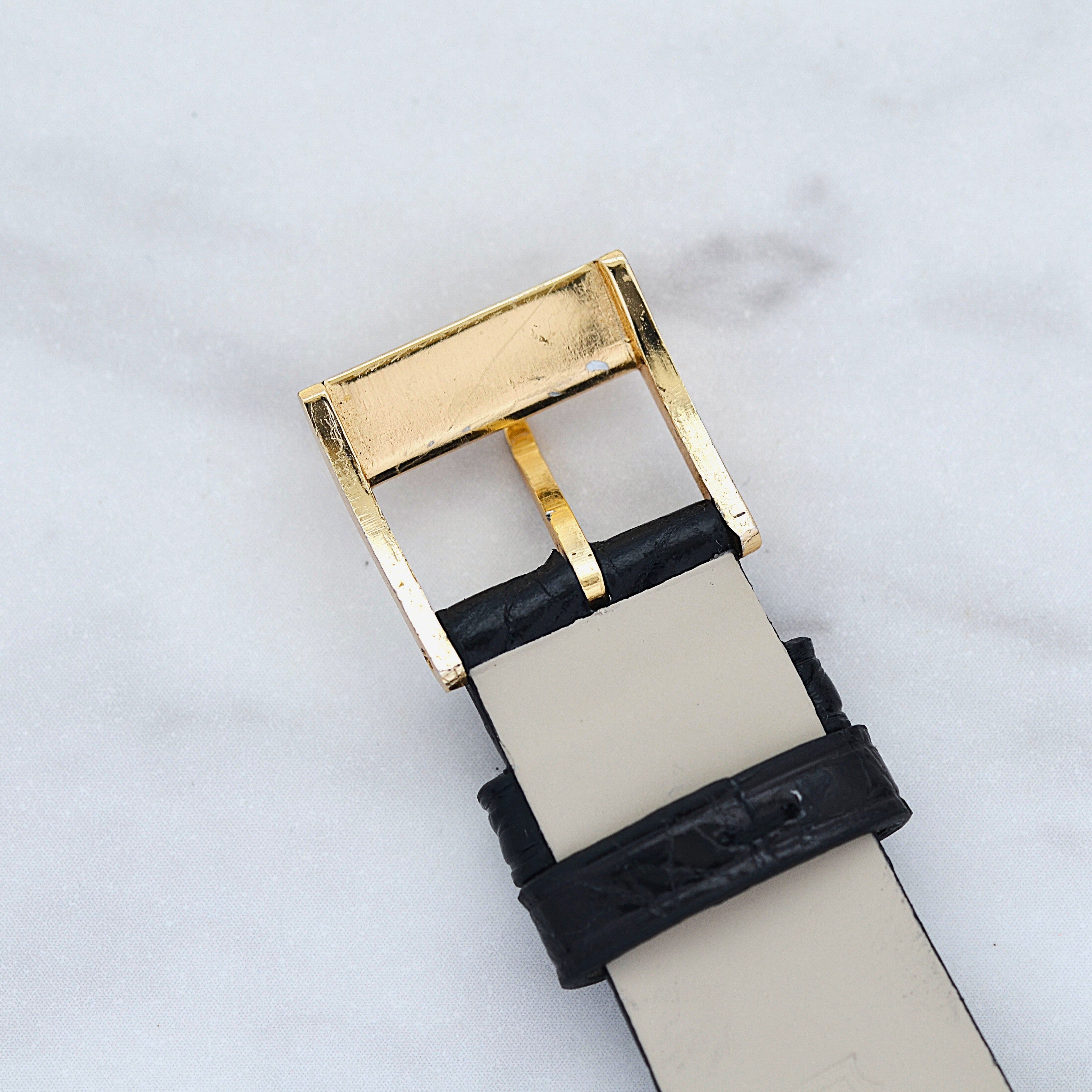 【SEIKO】Seiko Crown GP All-Numeral Raised Arabic, with Original Buckle, Manufactured May 1963