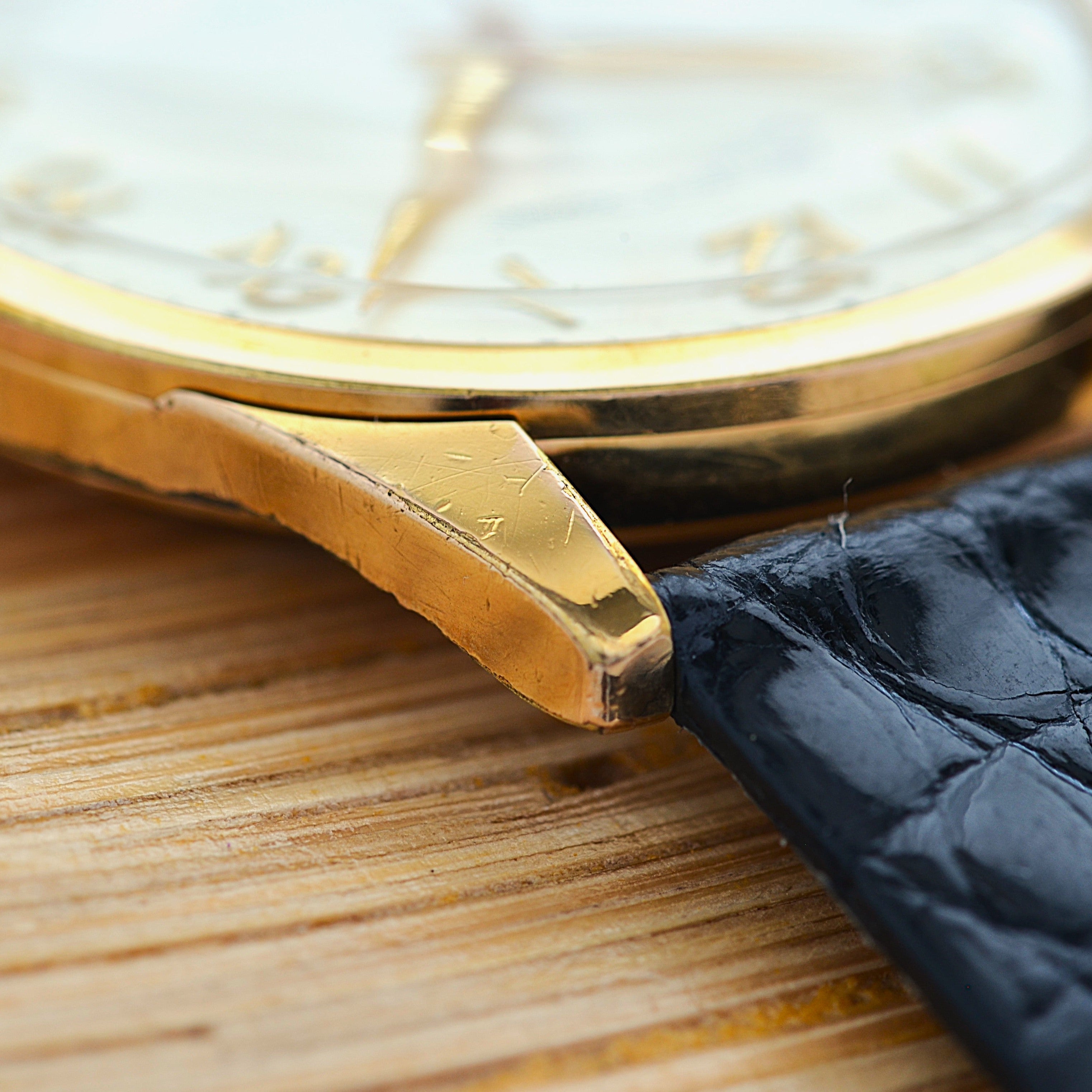【SEIKO】Seiko Crown GP All-Numeral Raised Arabic, with Original Buckle, Manufactured May 1963