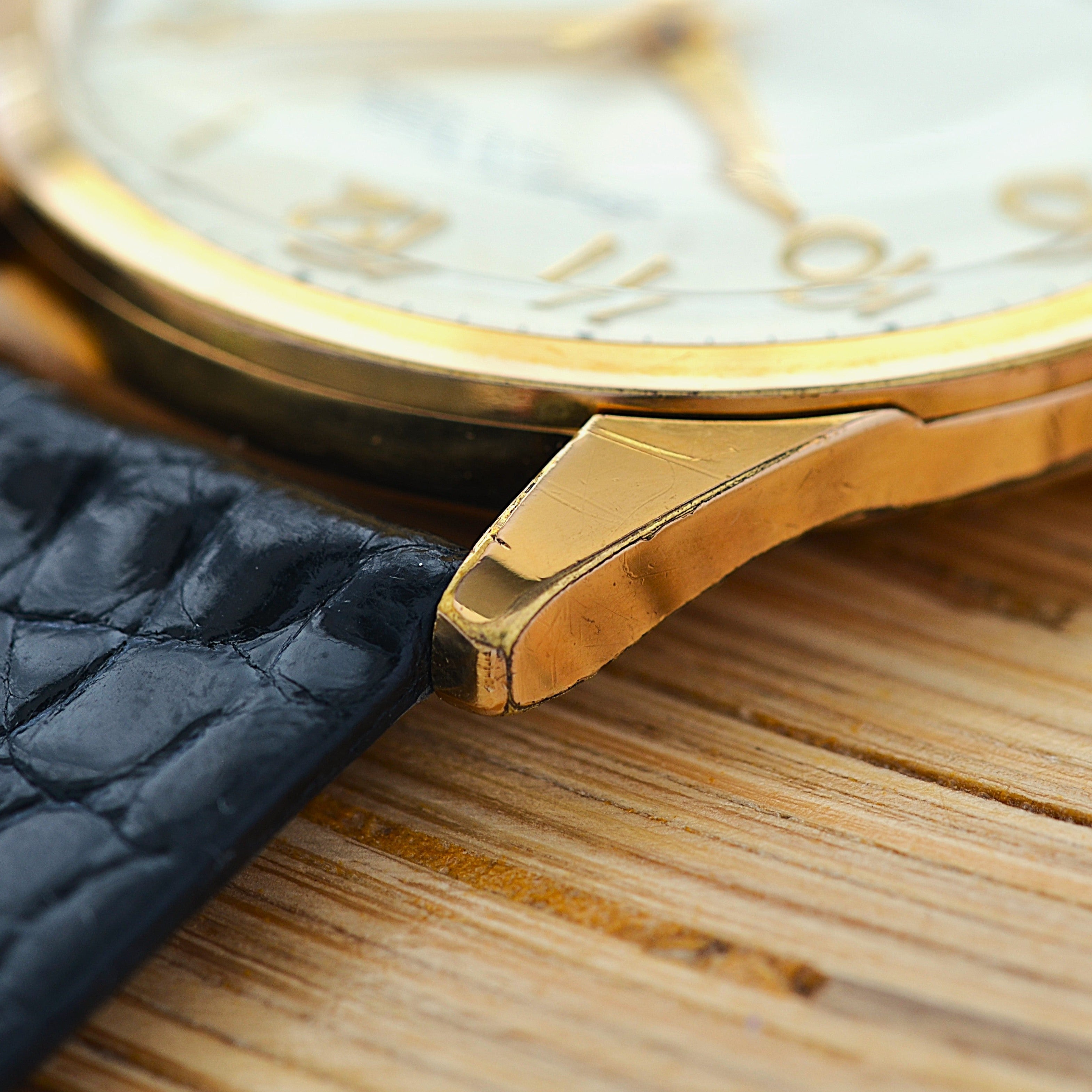 【SEIKO】Seiko Crown GP All-Numeral Raised Arabic, with Original Buckle, Manufactured May 1963