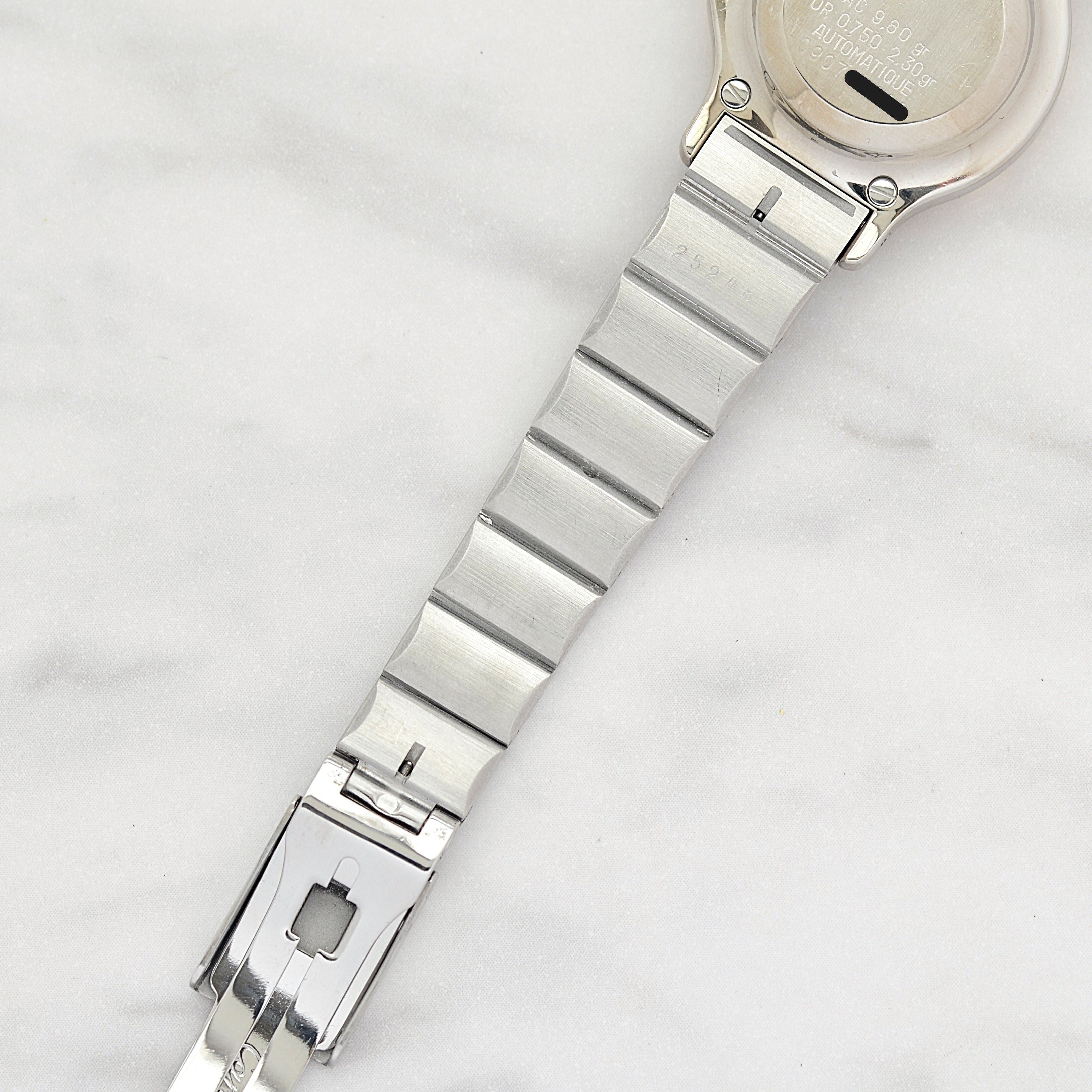 【Cartier】カルティエ サントスオクタゴンSM 18KYG×SS 永久保証書付き カルティエコンプリートサービス済み