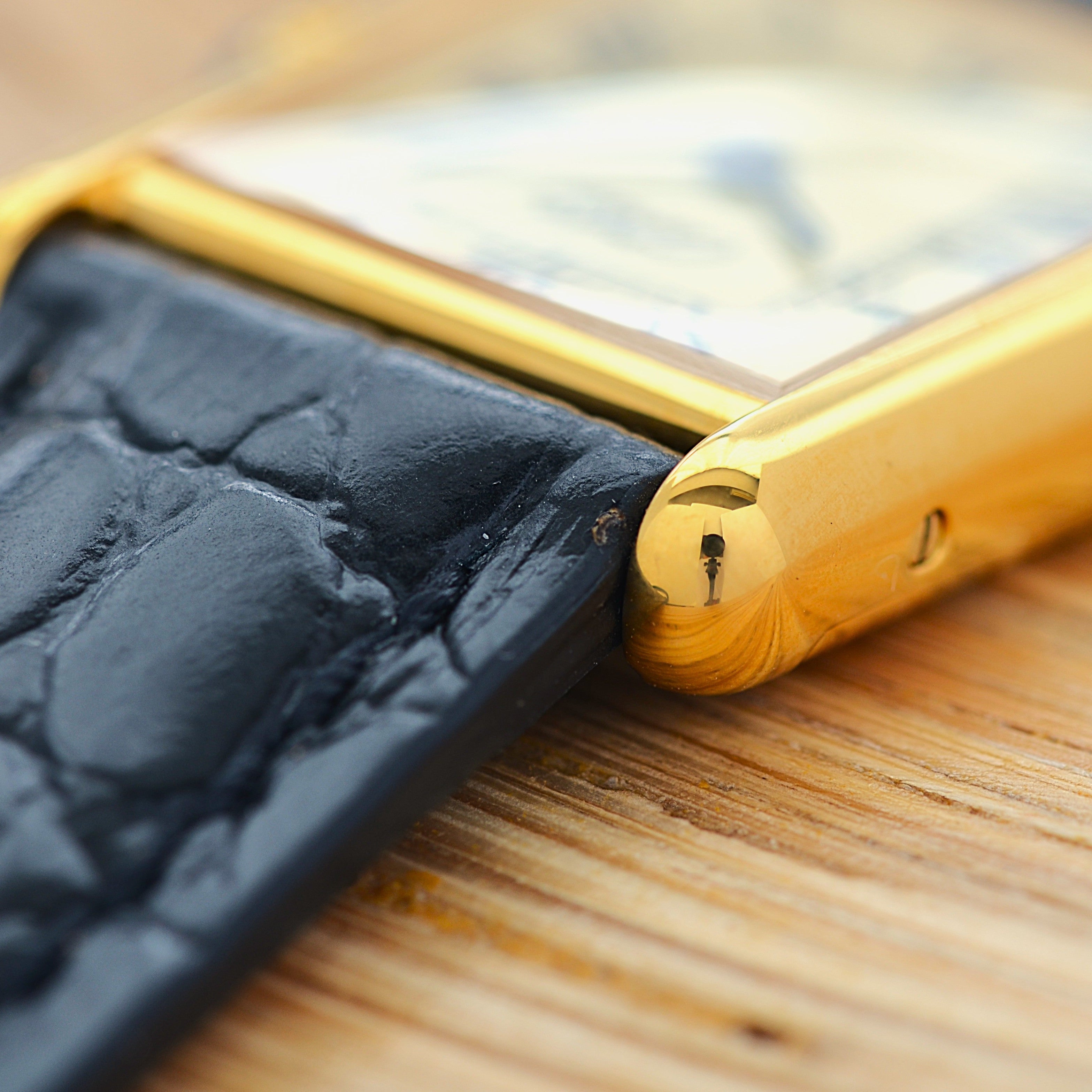 【Cartier】Cartier Must Tank LM Ivory Roman Manual Winding with Lifetime Warranty