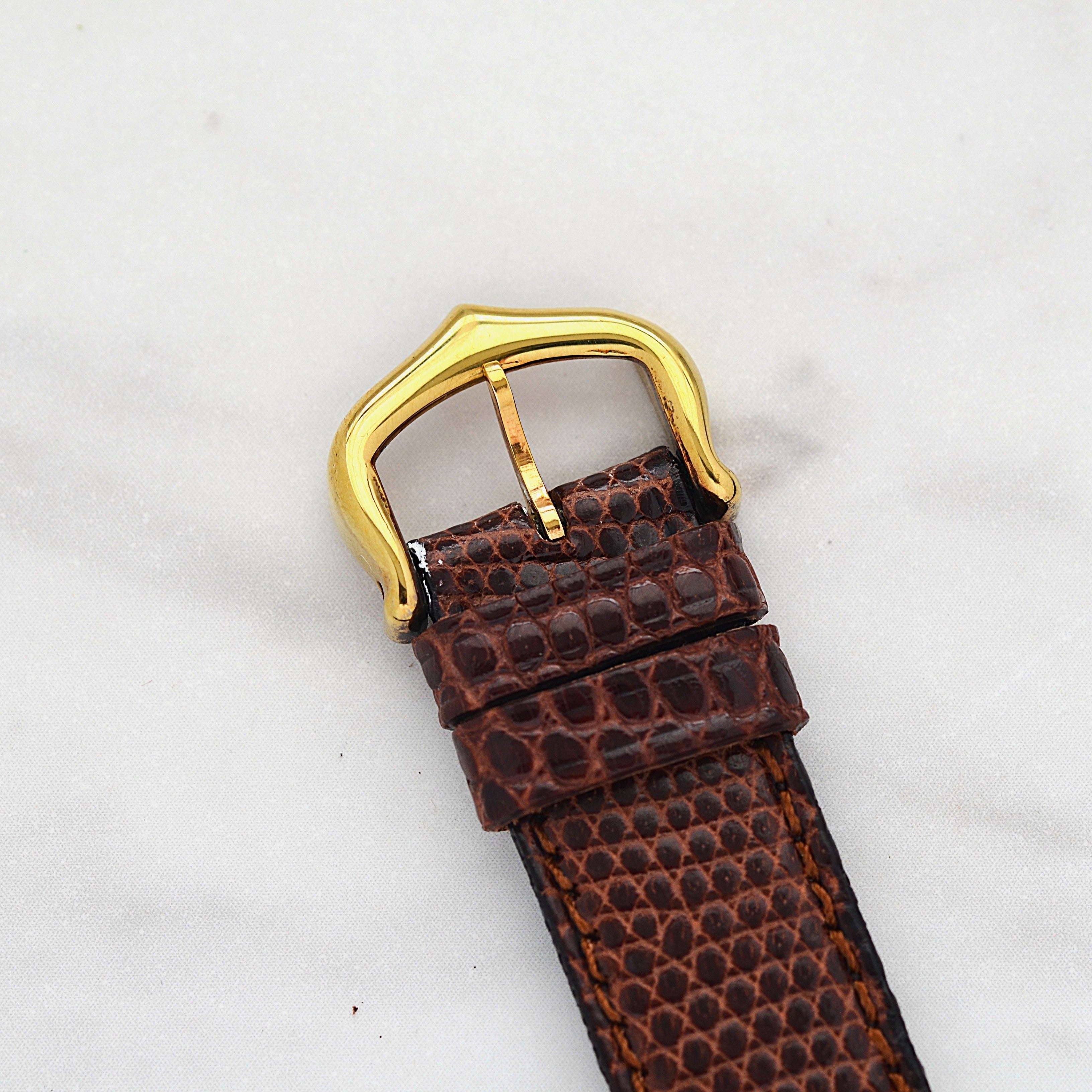 [Cartier] Cartier Must Tank SM, Ivory Roman, Manual Winding, with Permanent Guarantee, Cartier Complete Service Performed