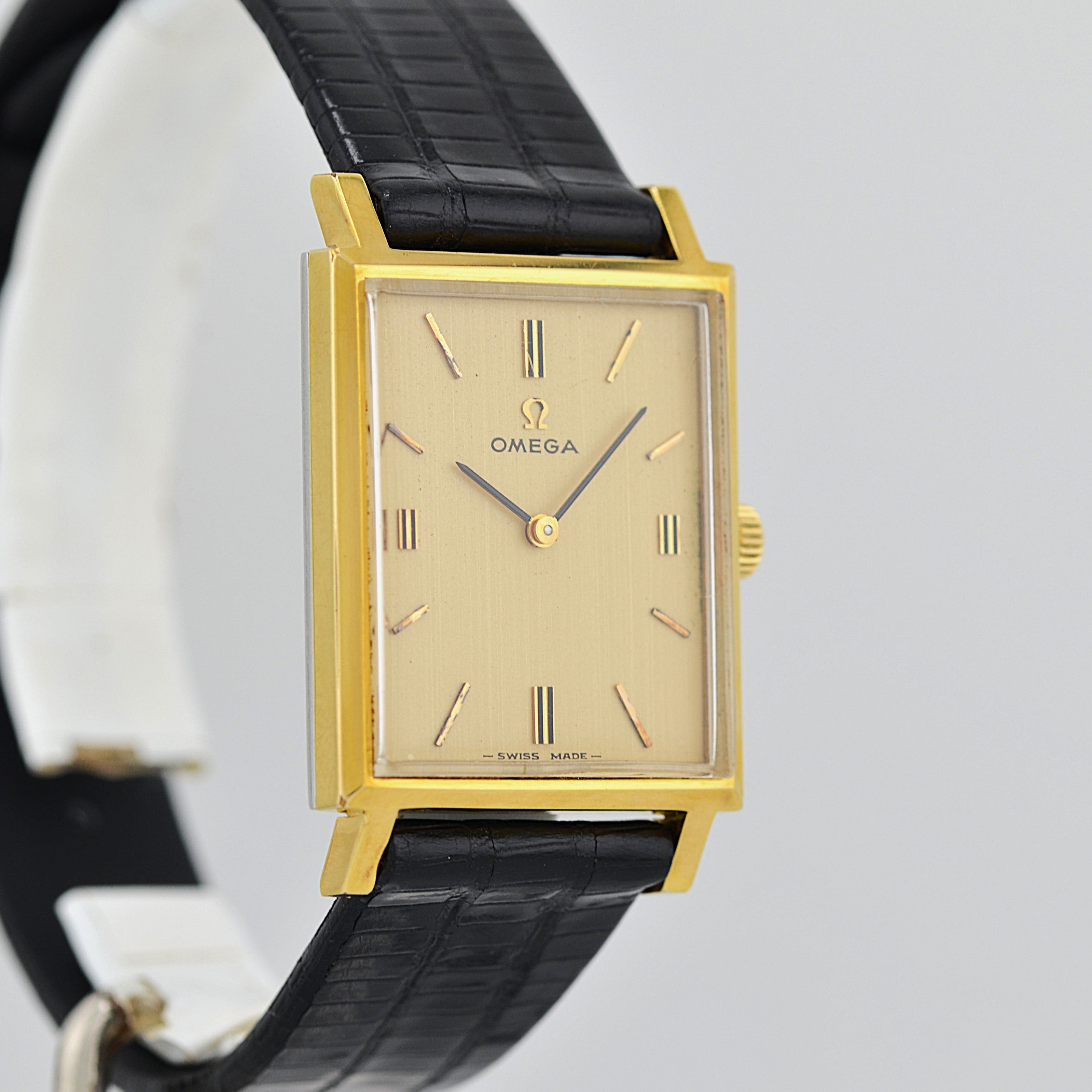 【OMEGA】オメガ レクタングルモデル GP 手巻き 純正尾錠付き