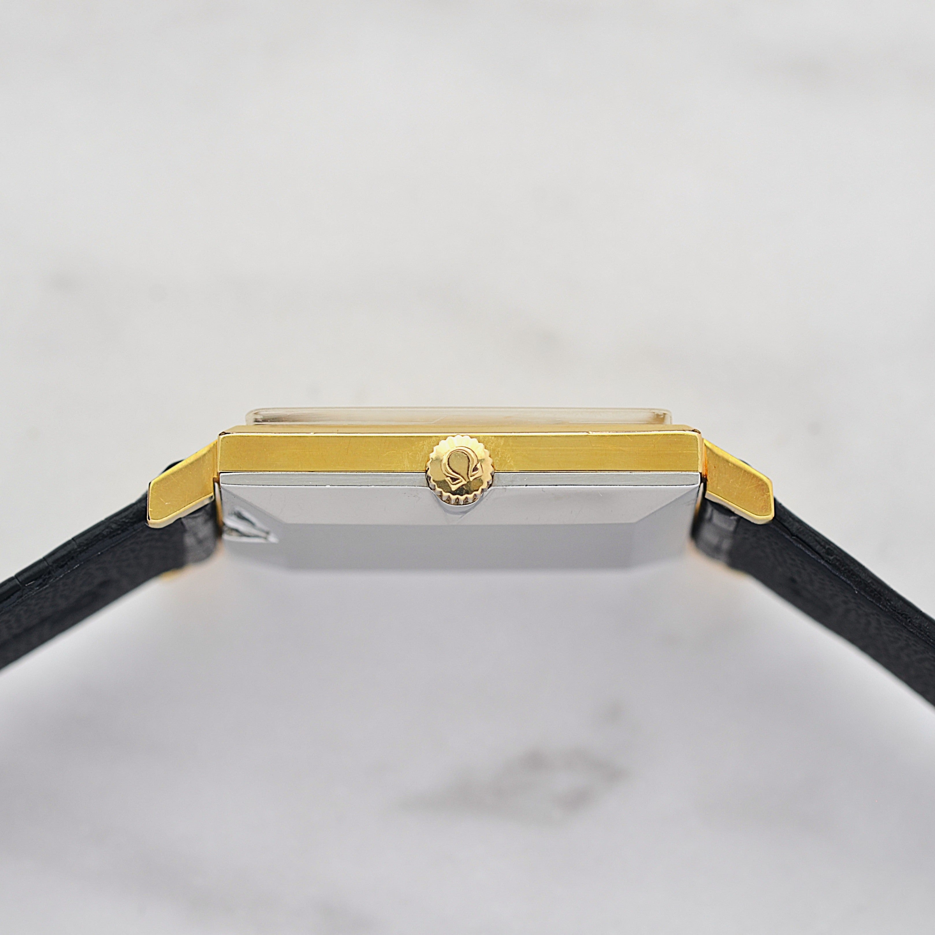 【OMEGA】オメガ レクタングルモデル GP 手巻き 純正尾錠付き