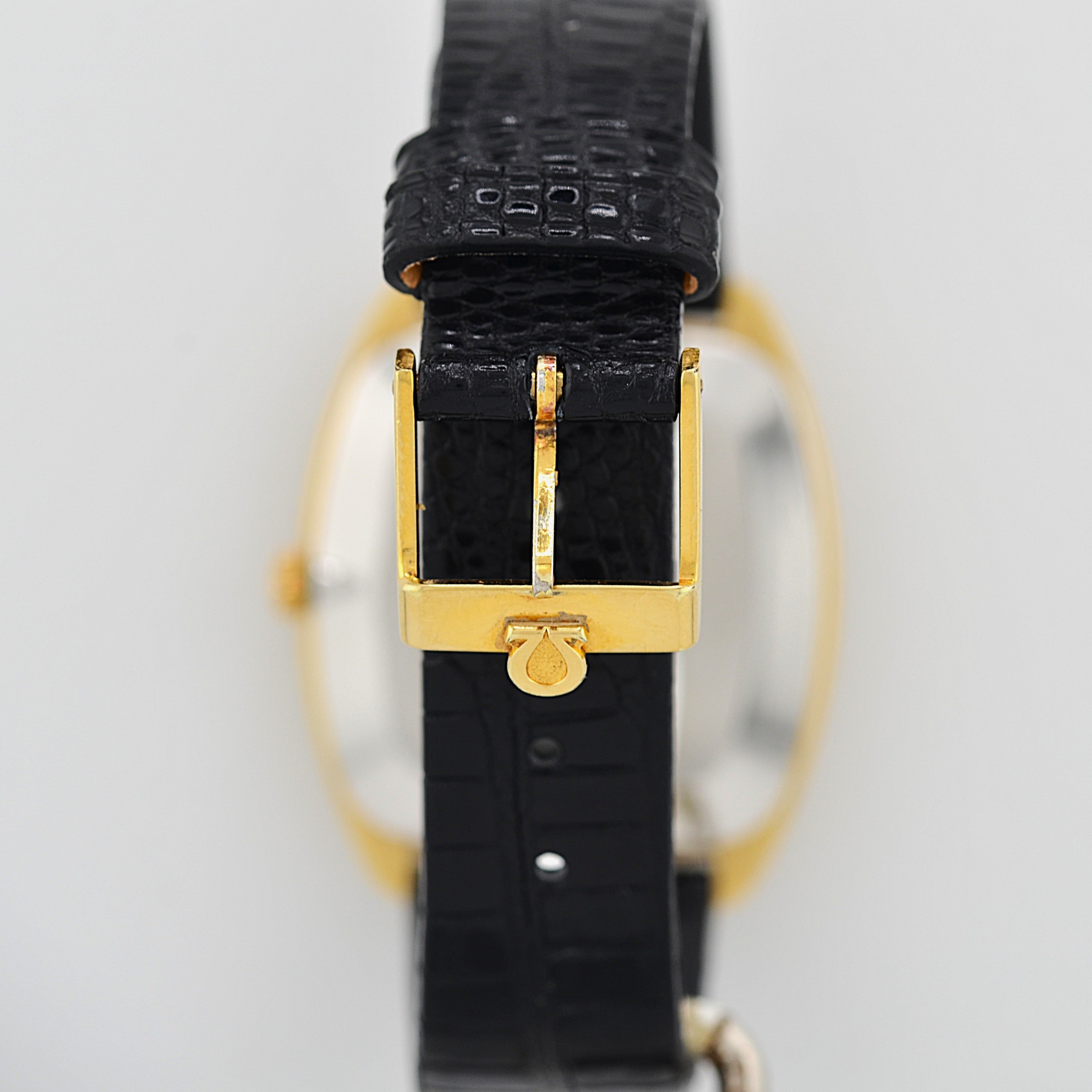 【OMEGA】オメガ デヴィル GP クッションケース Gold 純正尾錠付き