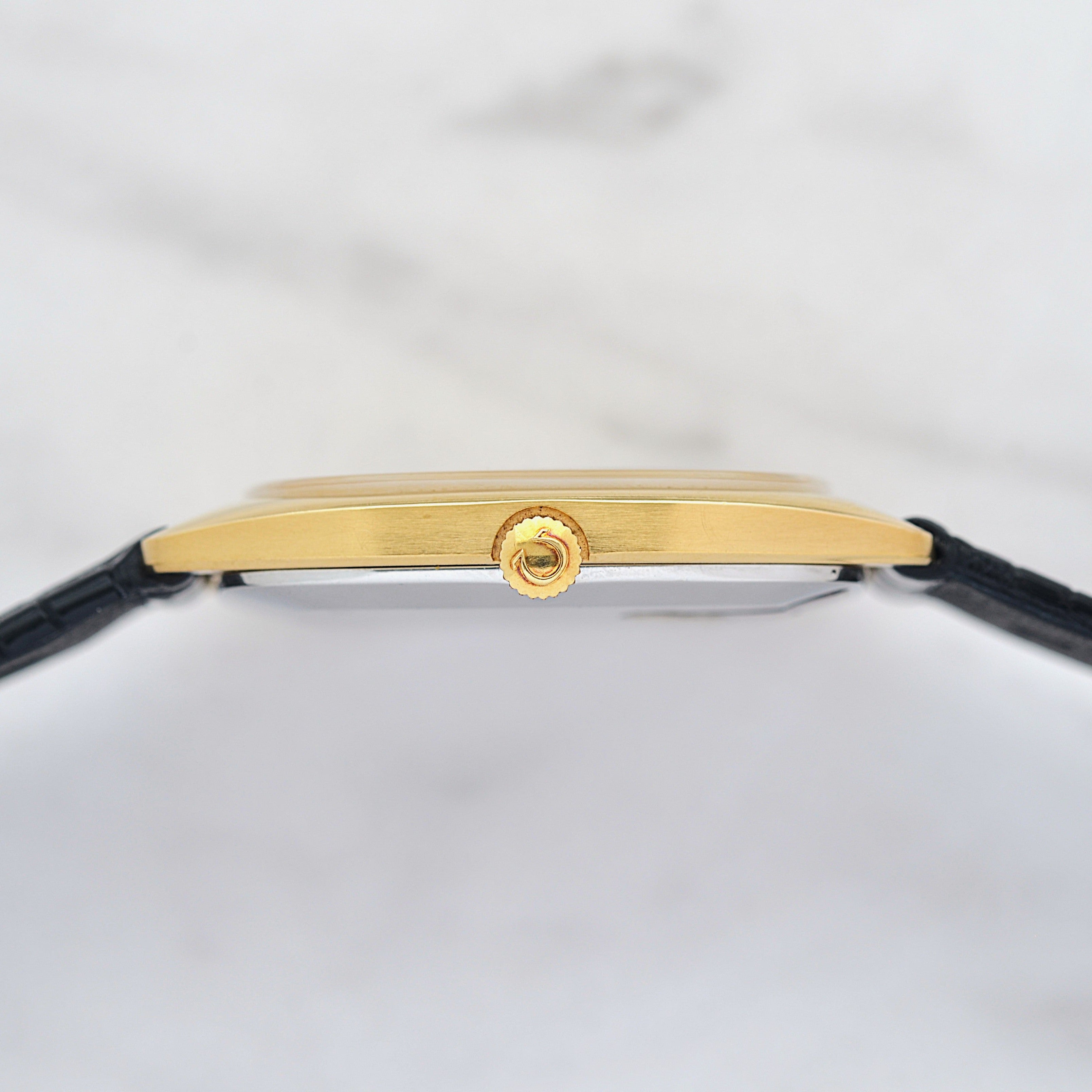 【OMEGA】オメガ デヴィル GP クッションケース Gold 純正尾錠付き
