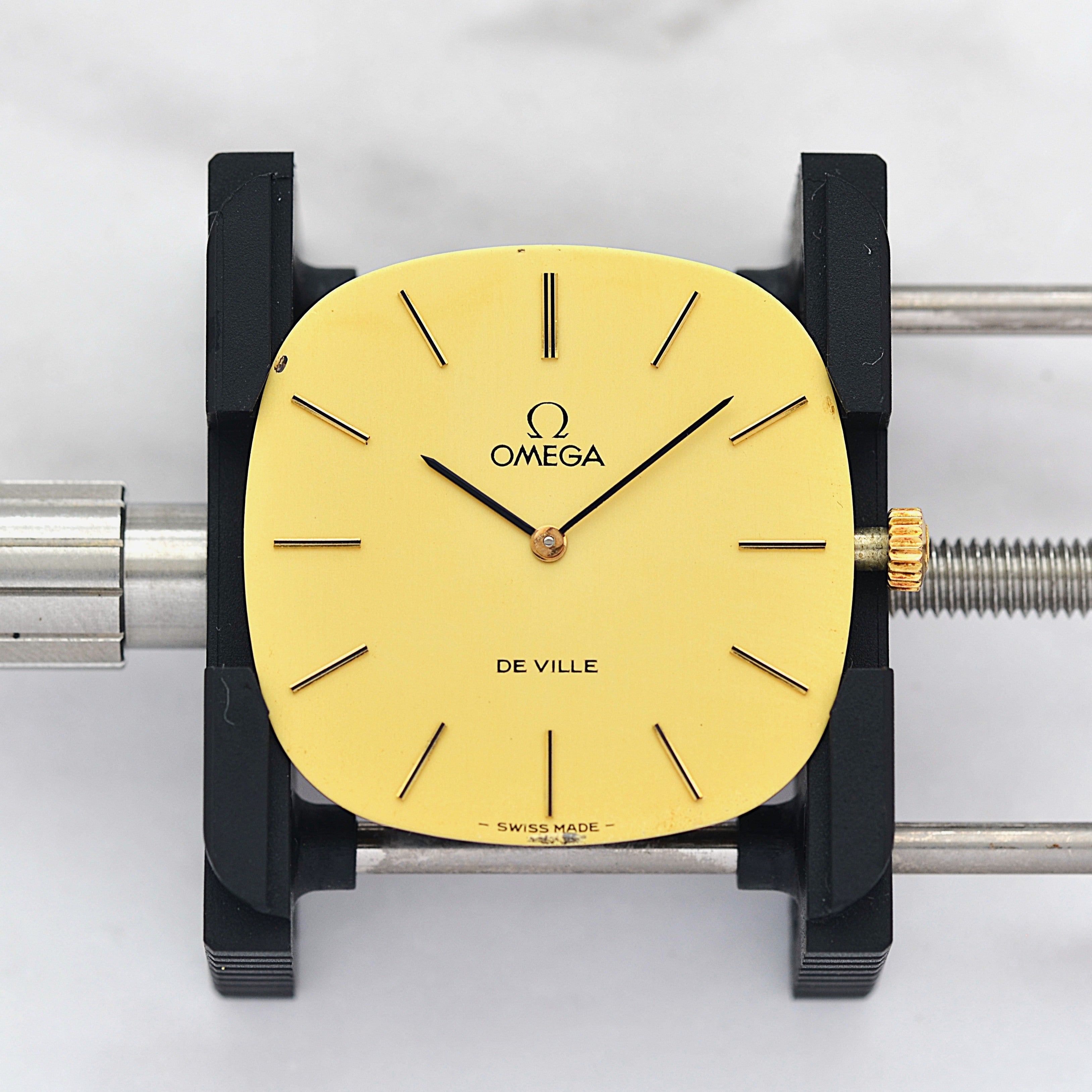 【OMEGA】オメガ デヴィル GP クッションケース Gold 純正尾錠付き