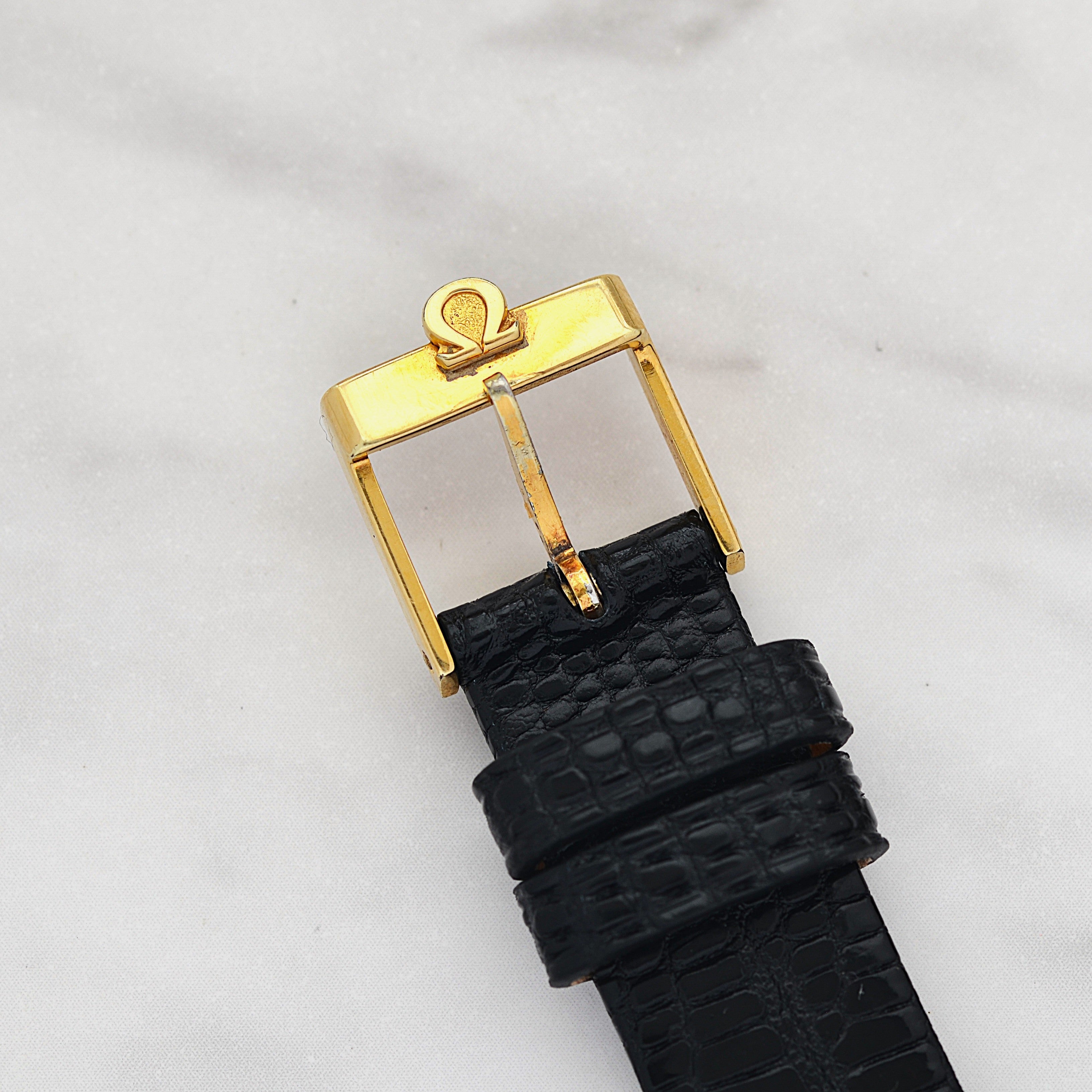 【OMEGA】オメガ デヴィル GP クッションケース Gold 純正尾錠付き