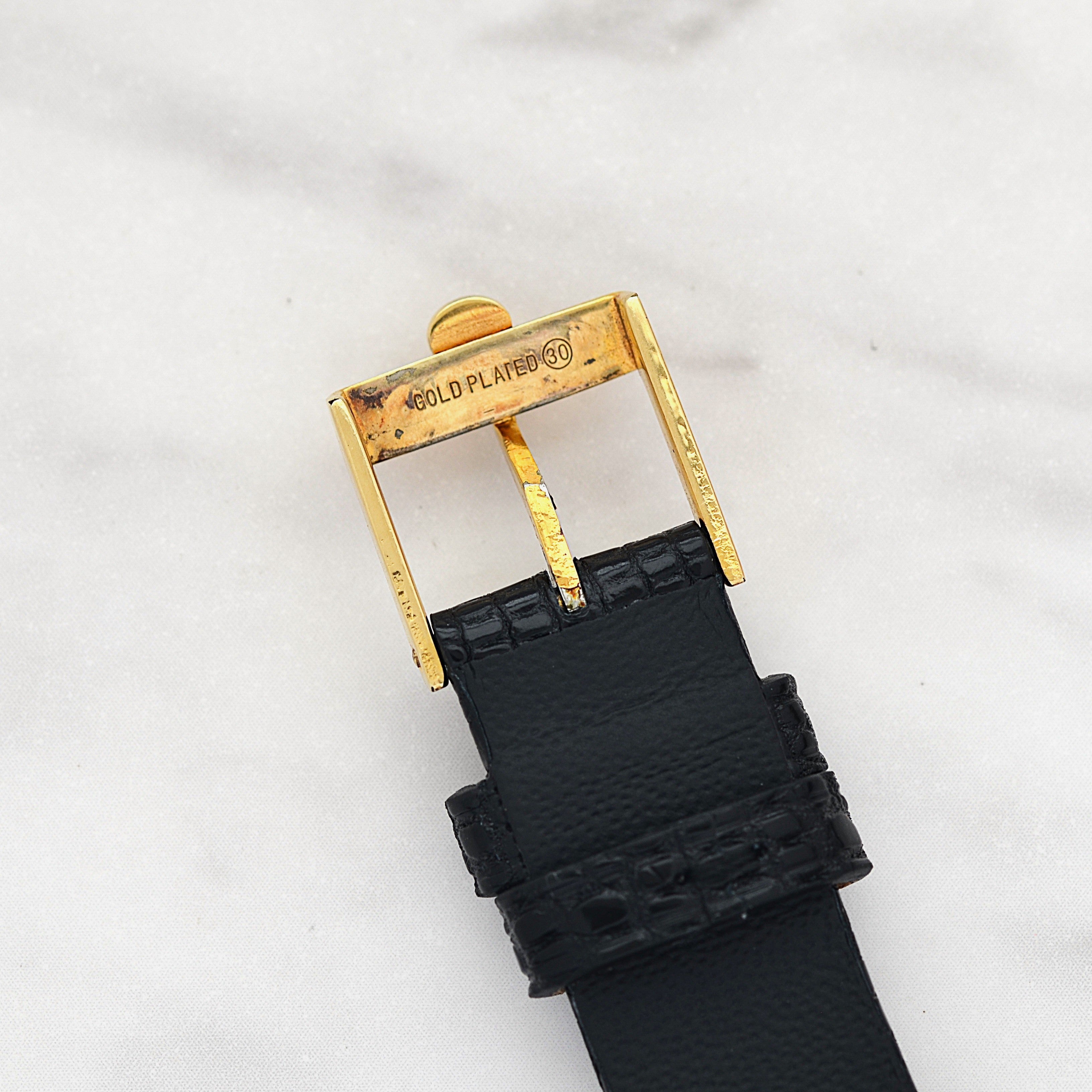 【OMEGA】オメガ デヴィル GP クッションケース Gold 純正尾錠付き