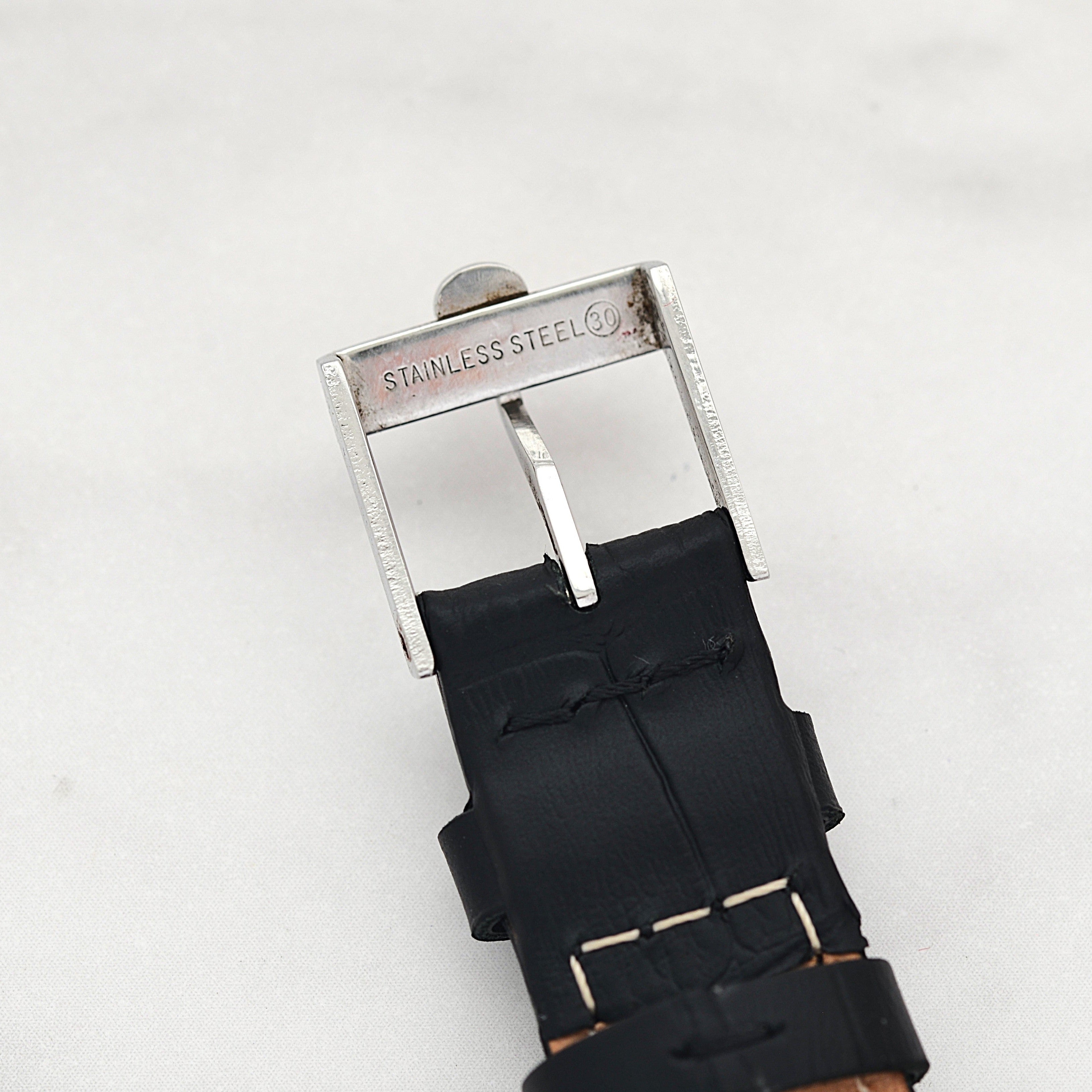 【OMEGA】オメガ ジュネーヴ SS ボーイズサイズ 全数字アップライトアラビアインデックス 純正尾錠付き