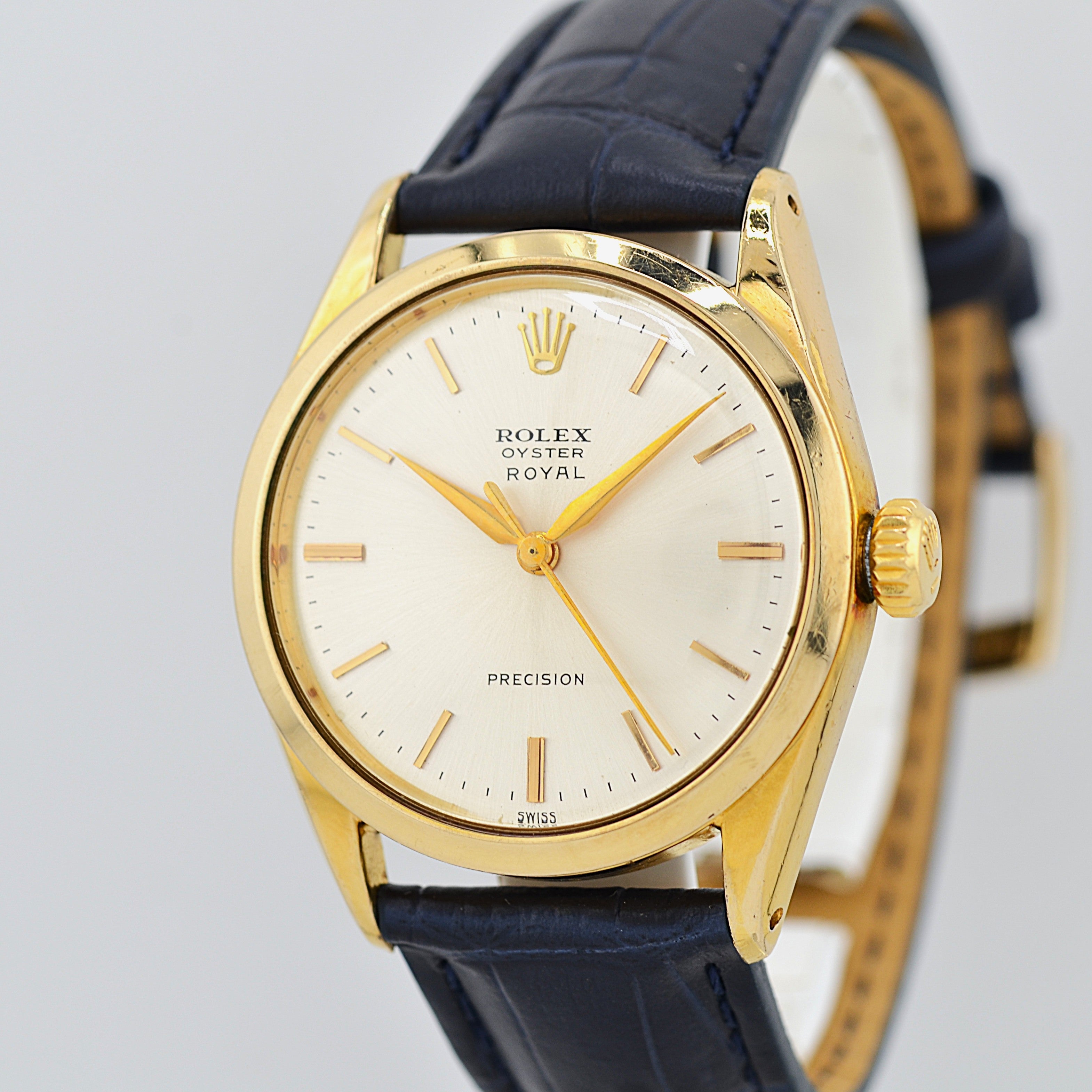 【ROLEX】ロレックス オイスターロイヤル Ref.6426 14KYGF 1959年製 純正尾錠付き