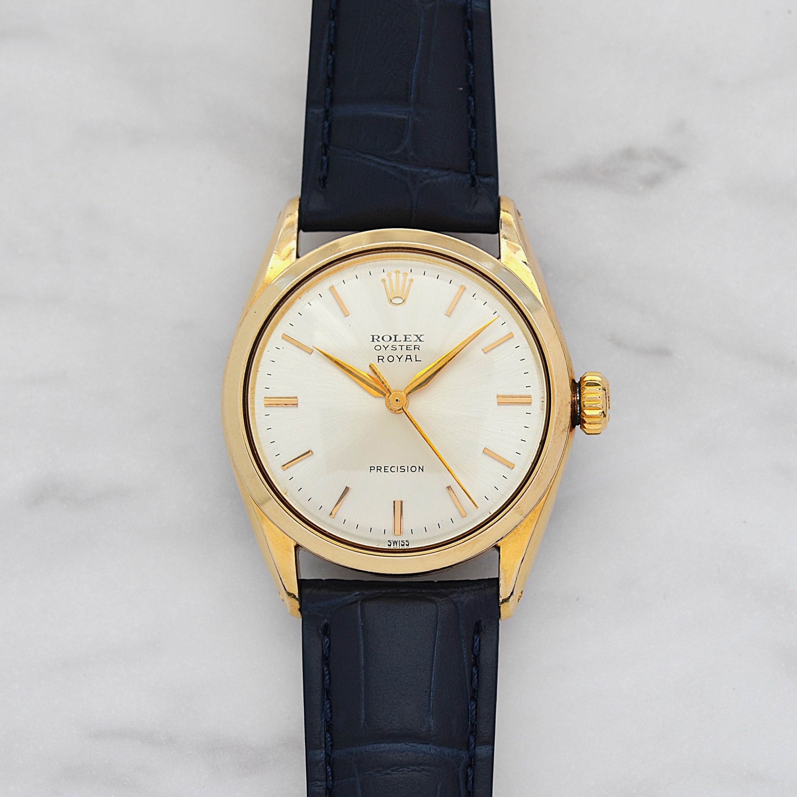 【ROLEX】ロレックス オイスターロイヤル Ref.6426 14KYGF 1959年製 純正尾錠付き