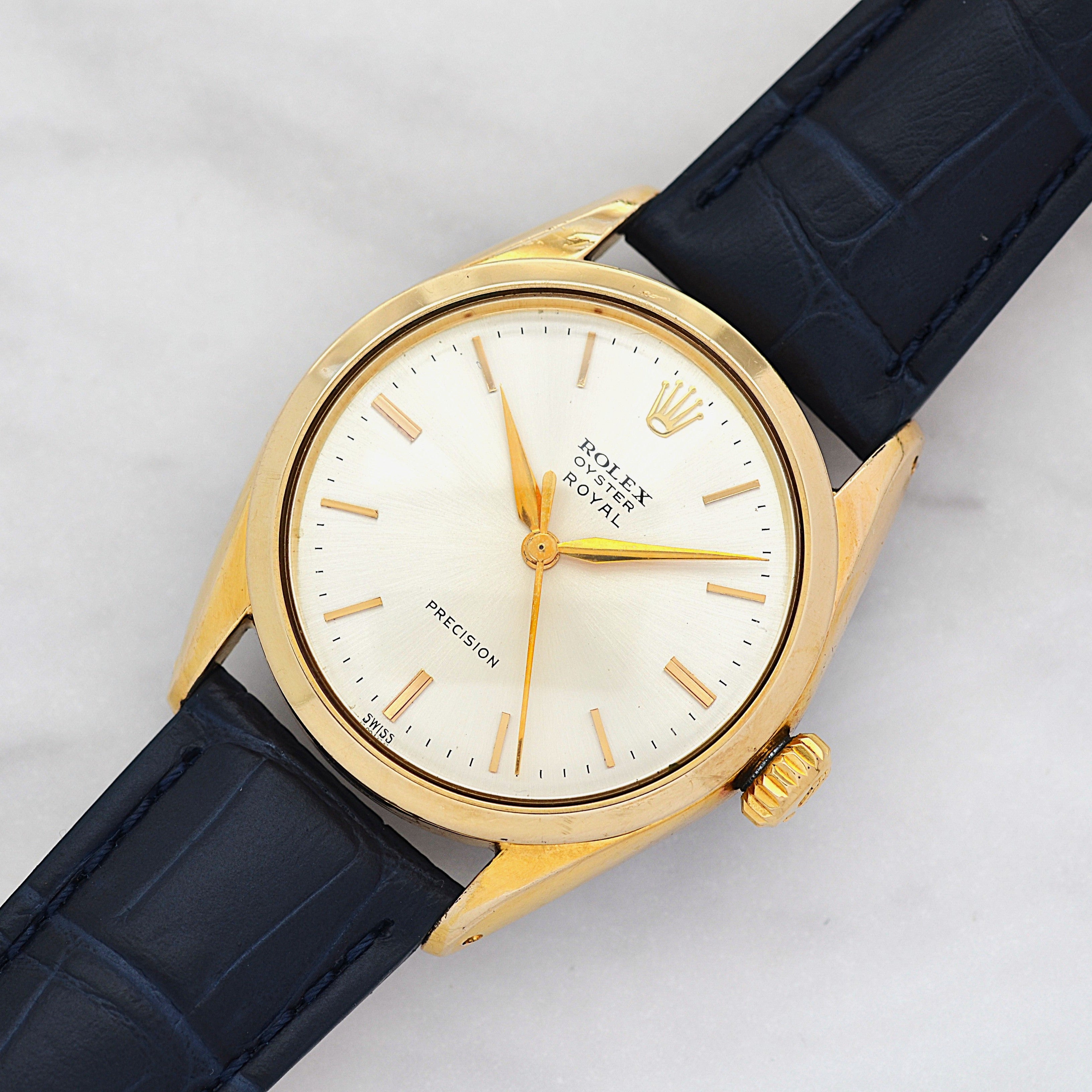 【ROLEX】ロレックス オイスターロイヤル Ref.6426 14KYGF 1959年製 純正尾錠付き