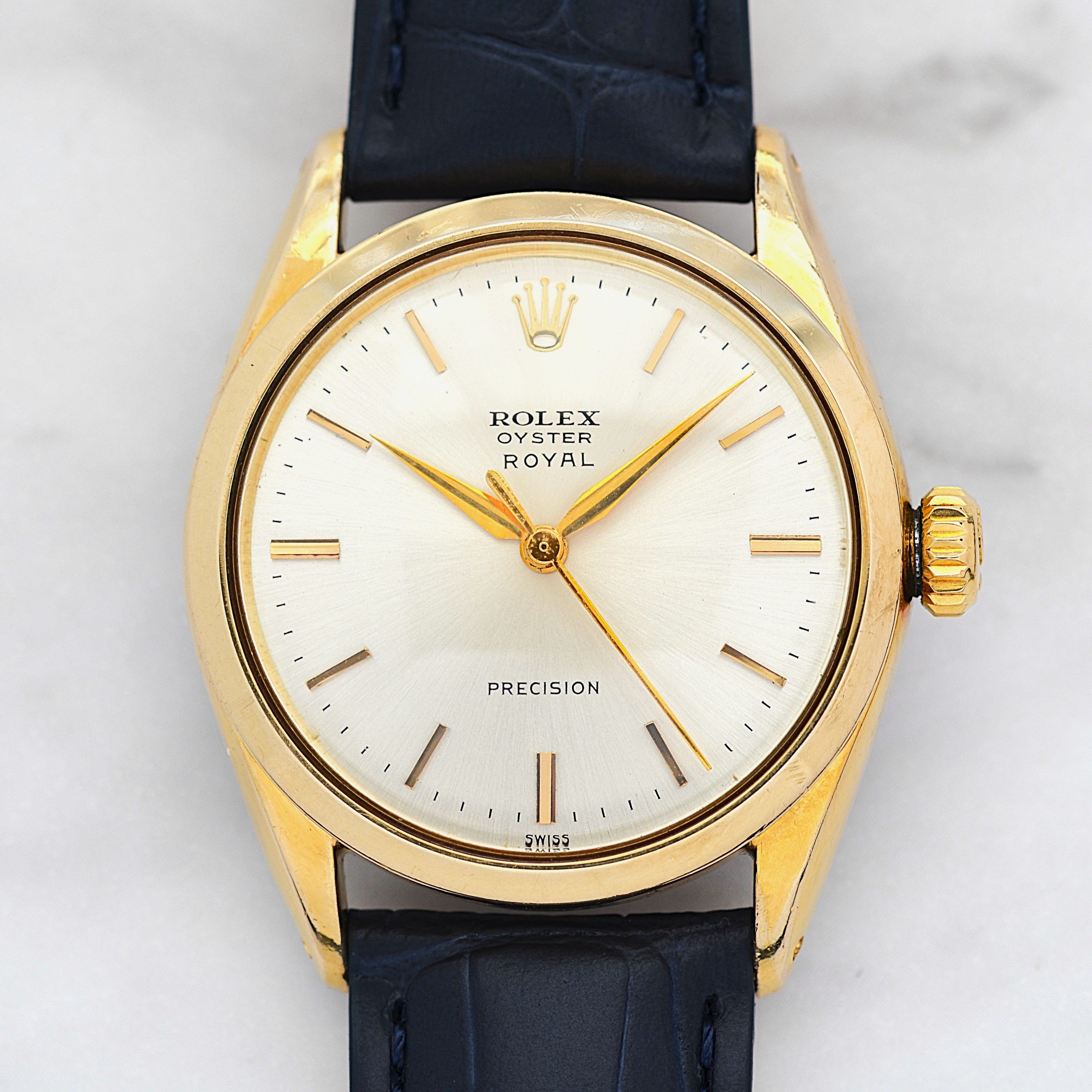【ROLEX】ロレックス オイスターロイヤル Ref.6426 14KYGF 1959年製 純正尾錠付き