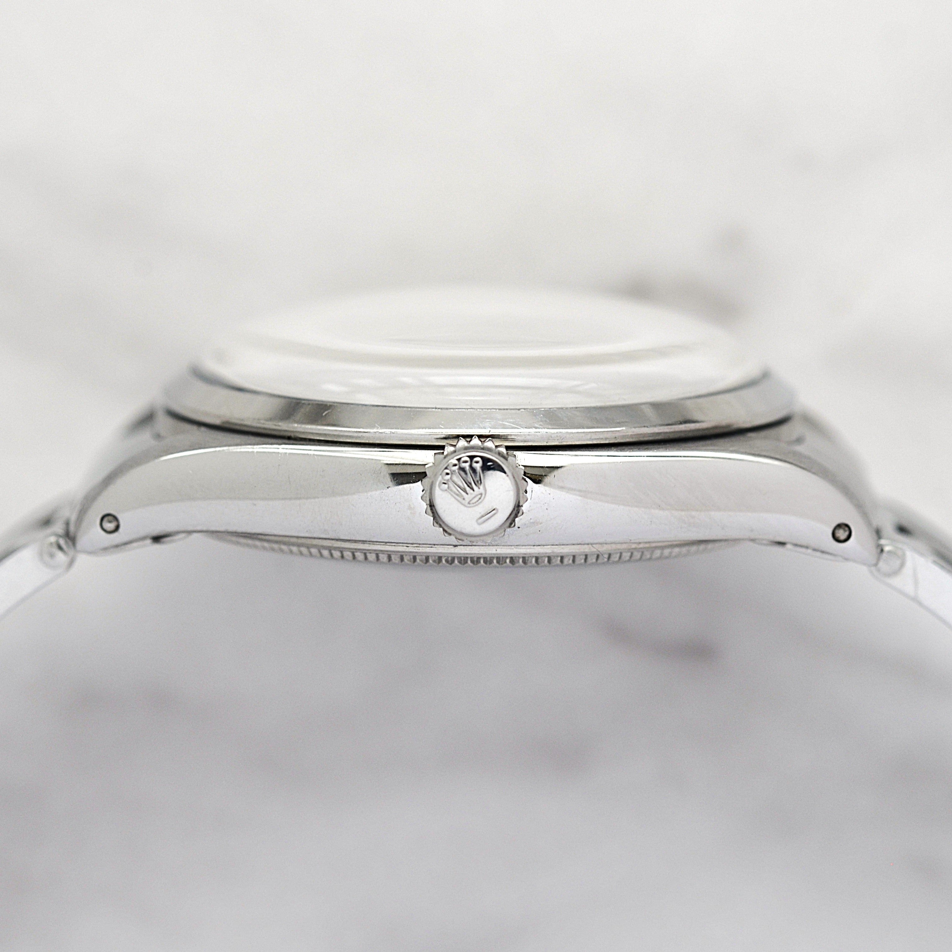 【ROLEX 】ロレックス オイスターパーペチュアルRef.1002 Silver クサビインデックス 1960年製