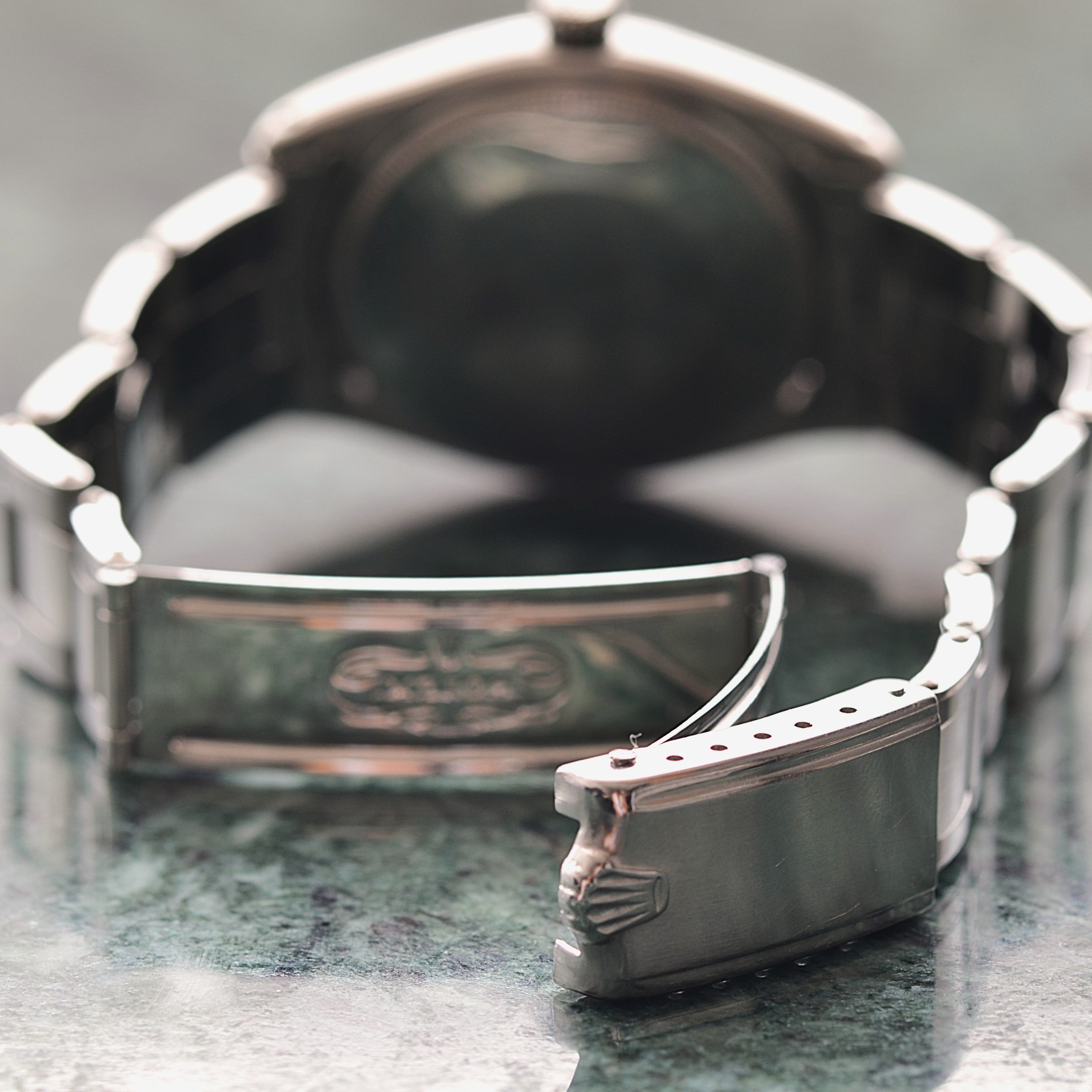 【ROLEX 】ロレックス オイスターパーペチュアルRef.1002 Silver クサビインデックス 1960年製