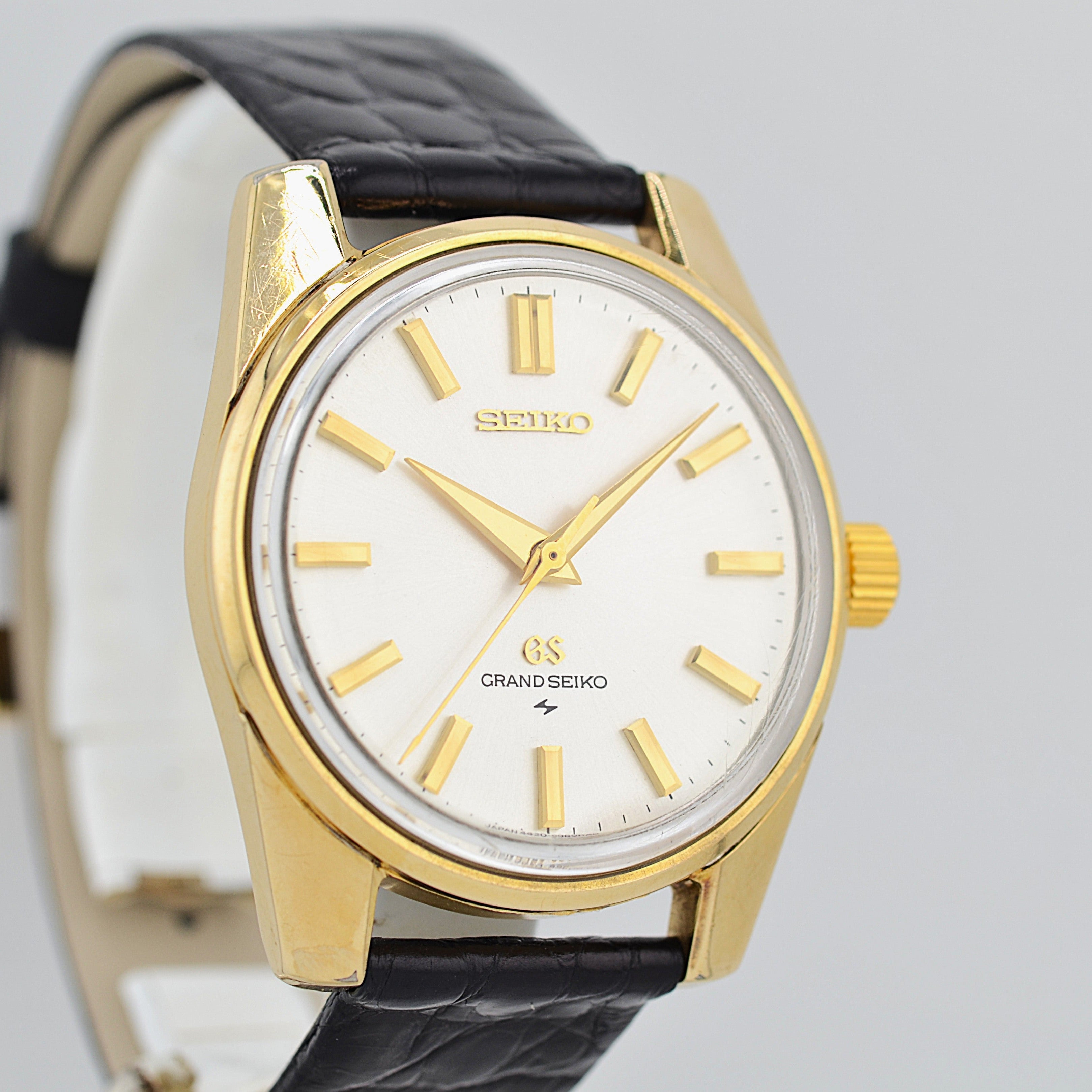 [SEIKO] SEIKO Grand Seiko 44GS 4420-9990 with original buckle, manufactured in December 1967