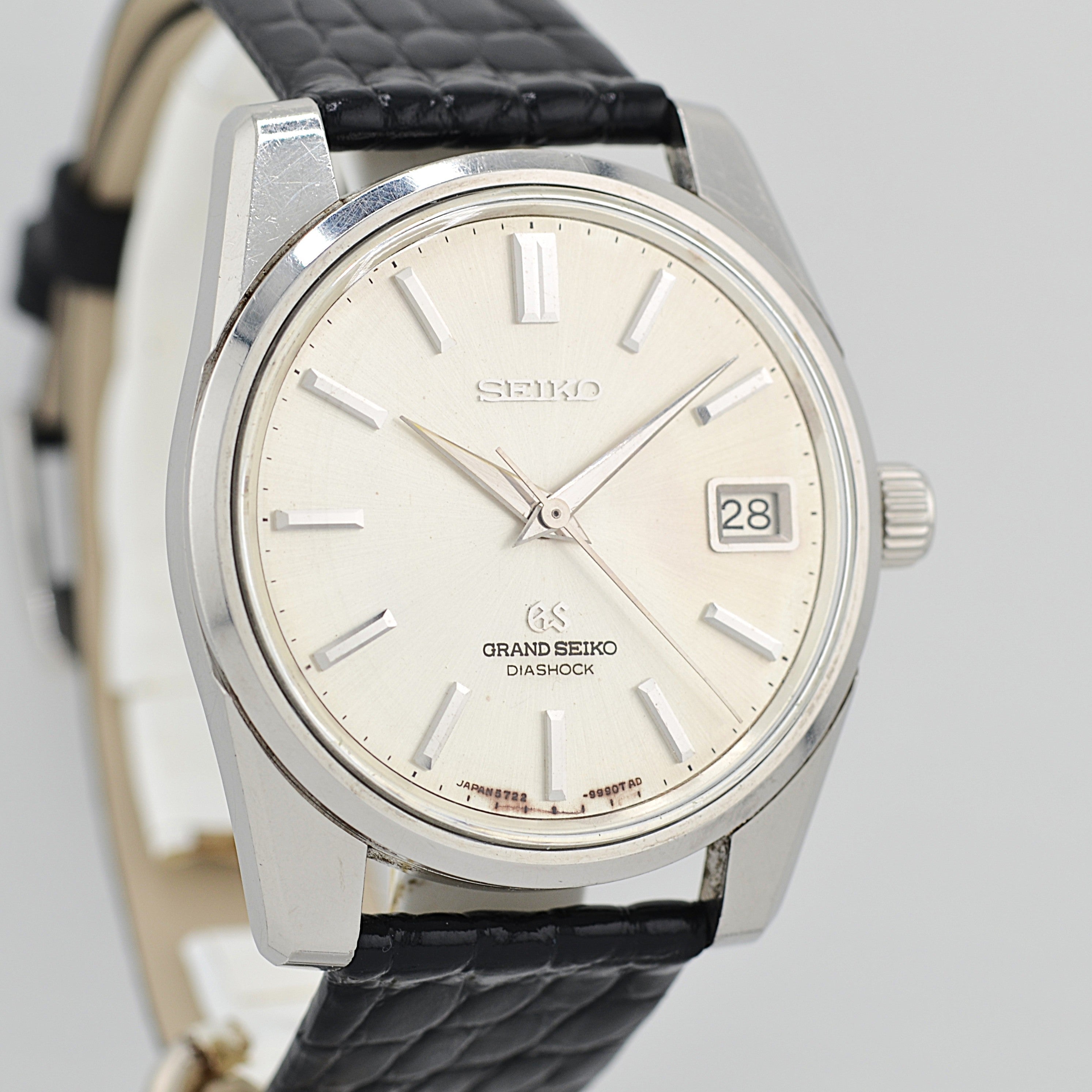 【SEIKO】セイコー グランドセイコー2nd 5722-9991 後期型 純正尾錠付き 1967年7月製造