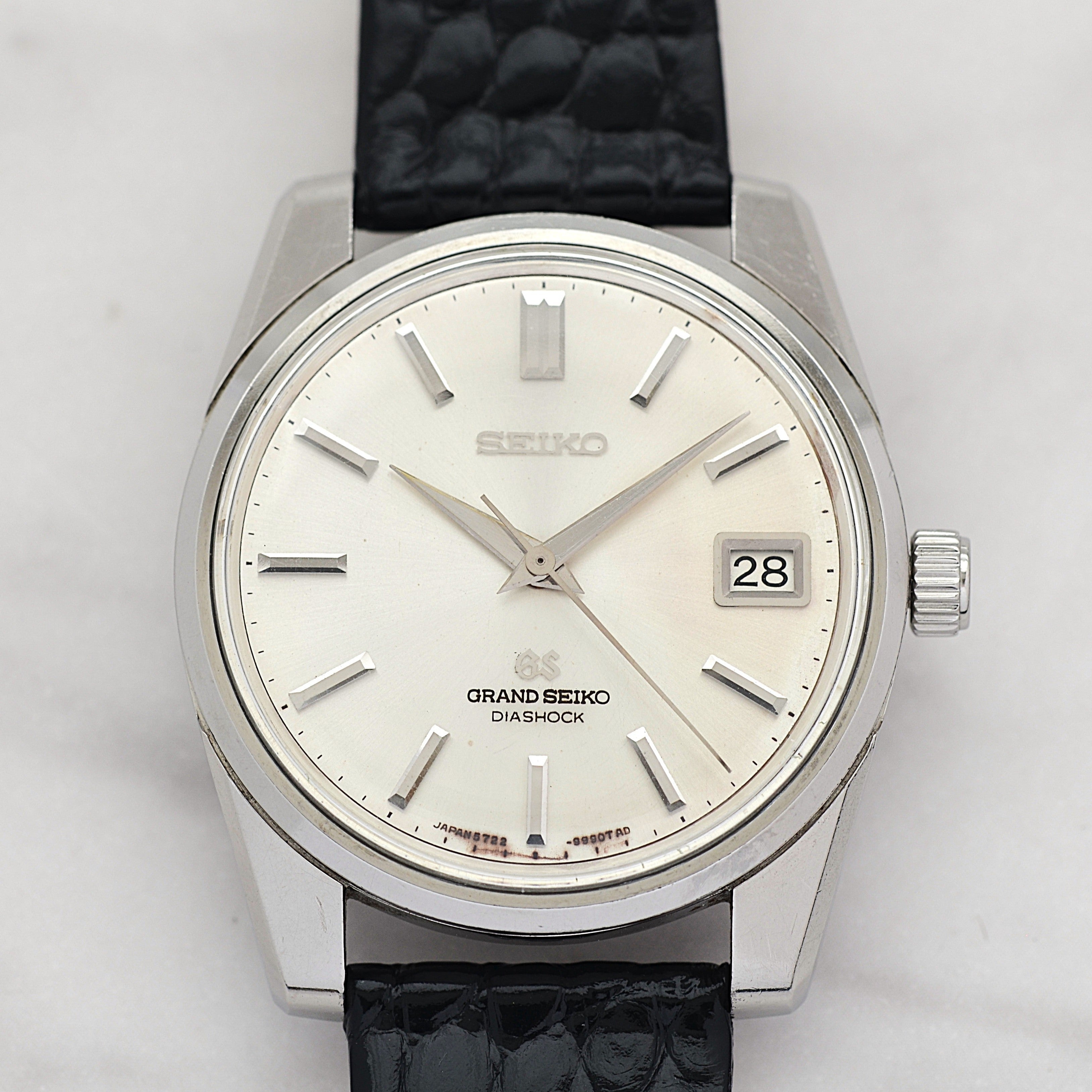 【SEIKO】セイコー グランドセイコー2nd 5722-9991 後期型 純正尾錠付き 1967年7月製造