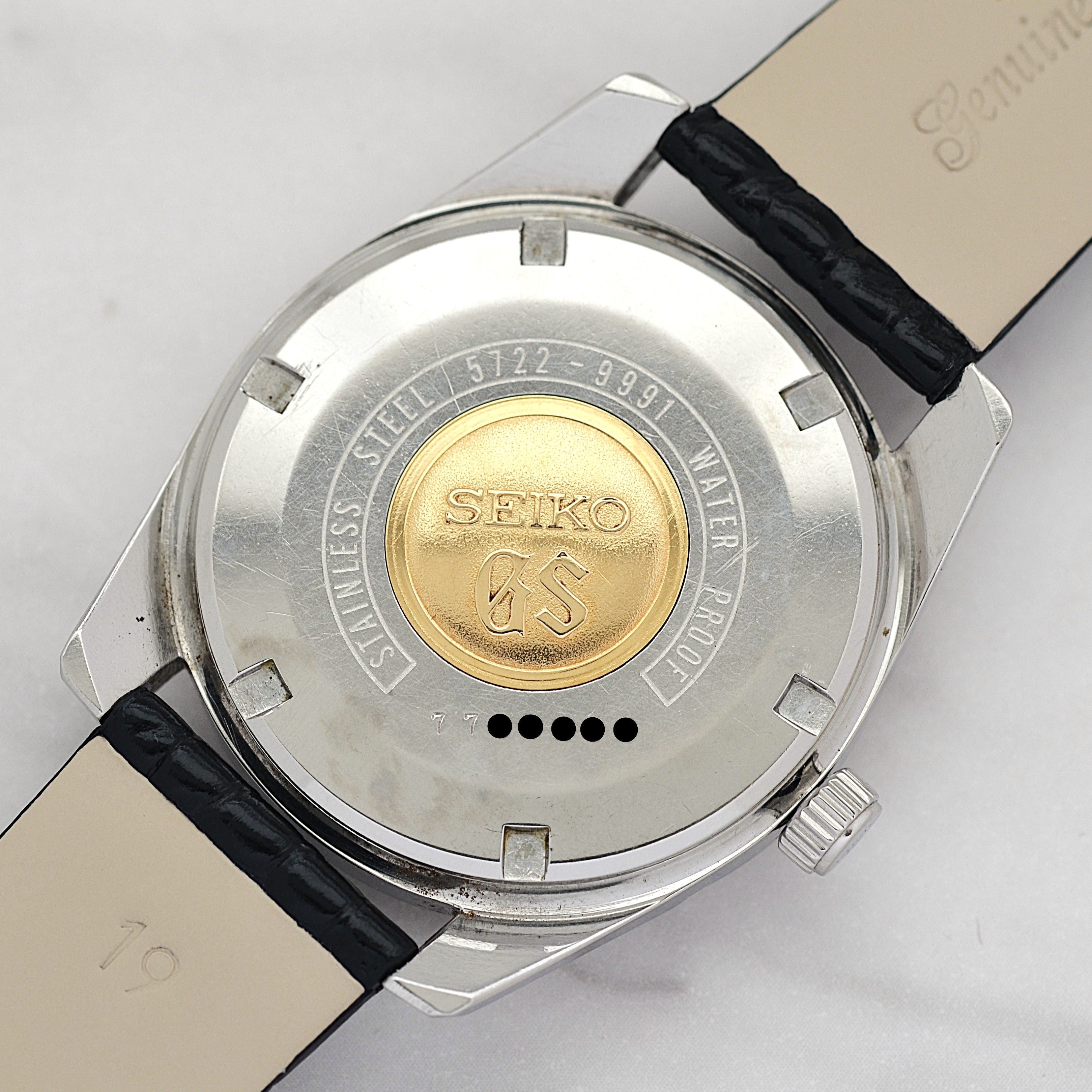 【SEIKO】セイコー グランドセイコー2nd 5722-9991 後期型 純正尾錠付き 1967年7月製造