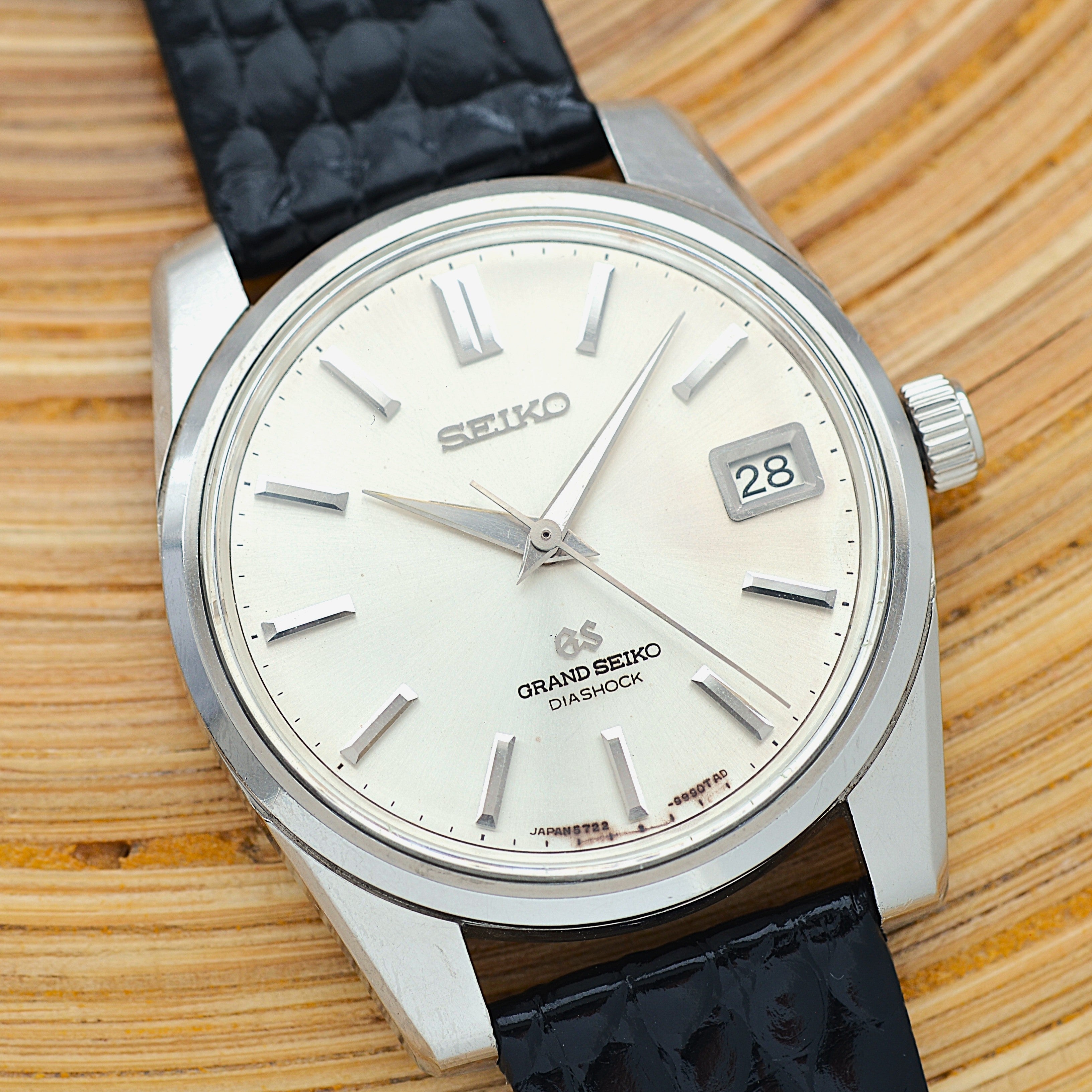 【SEIKO】セイコー グランドセイコー2nd 5722-9991 後期型 純正尾錠付き 1967年7月製造