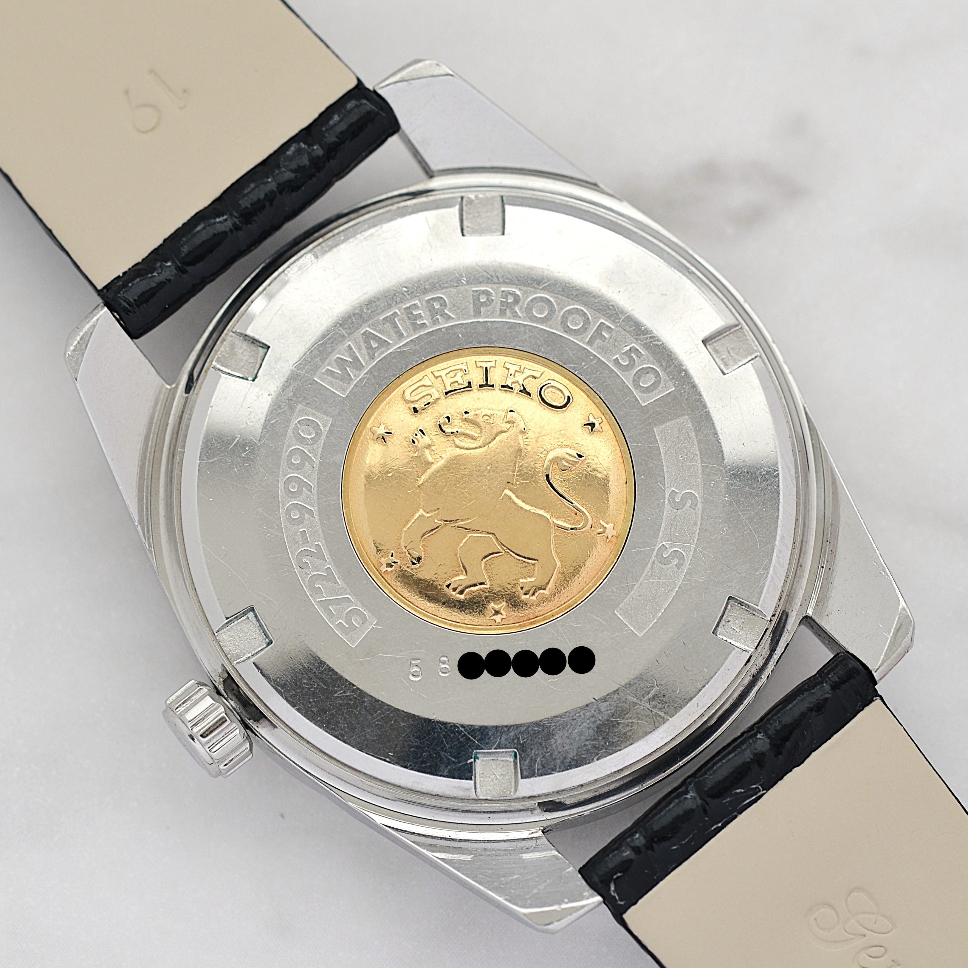 【SEIKO】セイコー グランドセイコー2nd 5722-9990 前期型ADダイヤル 純正尾錠付き 1965年8月製造