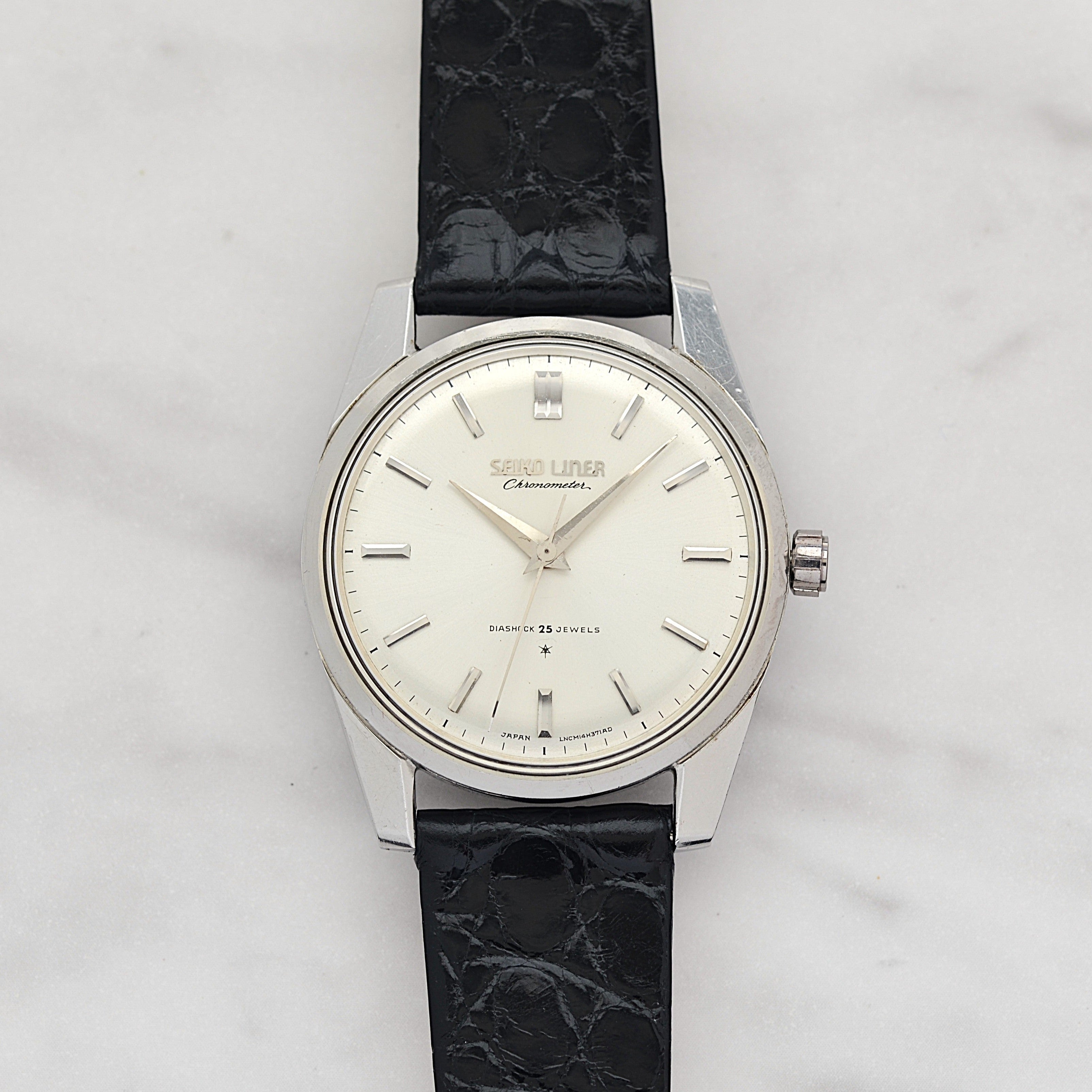 【SEIKO】セイコー ライナークロノメーター 46999 純正尾錠付き 1963年7月製造