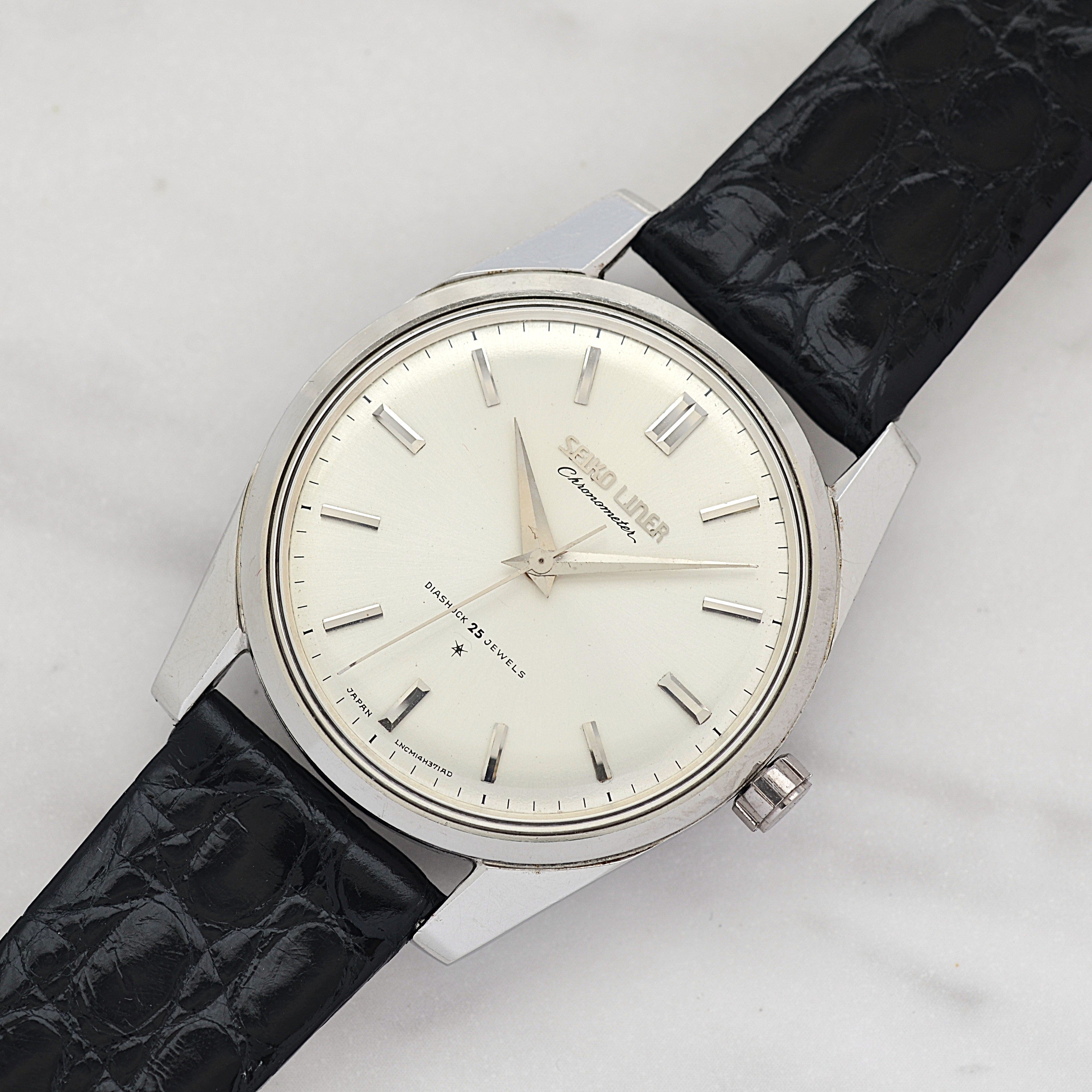 【SEIKO】セイコー ライナークロノメーター 46999 純正尾錠付き 1963年7月製造